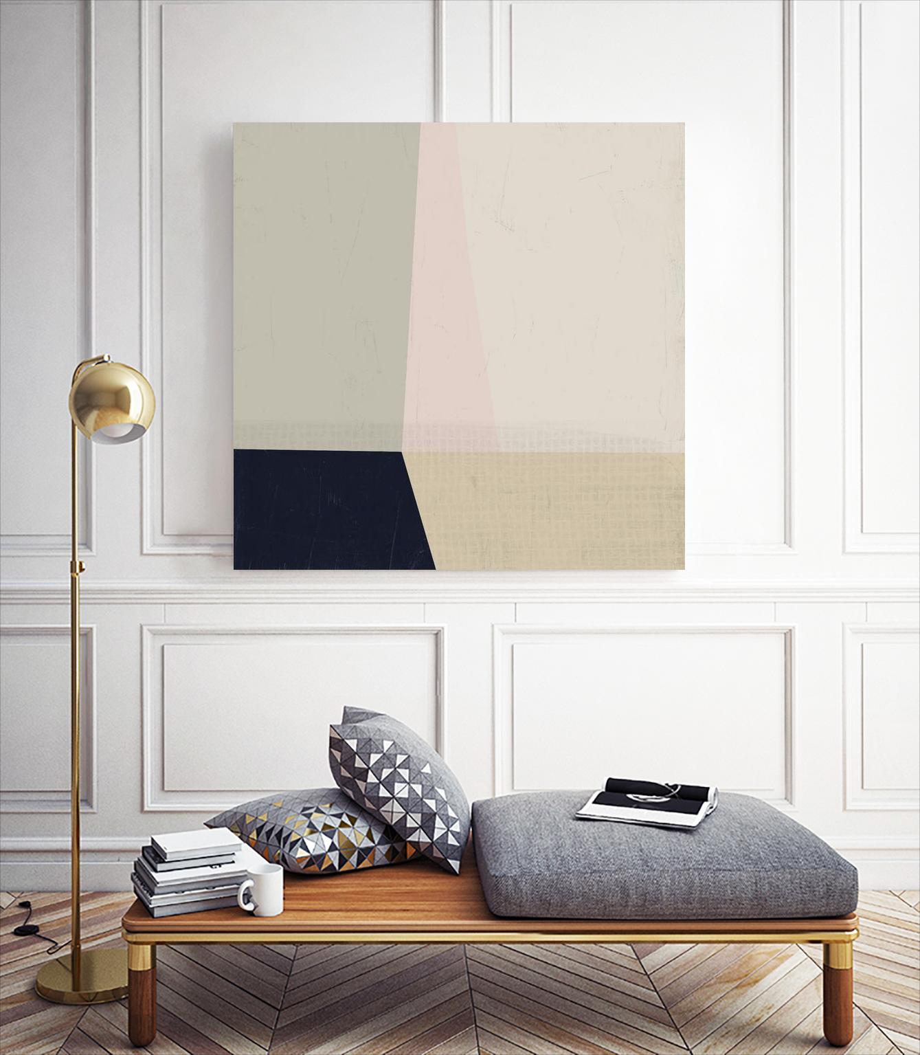 Color Plain I by June Erica Vess on GIANT ART - neutral abstract