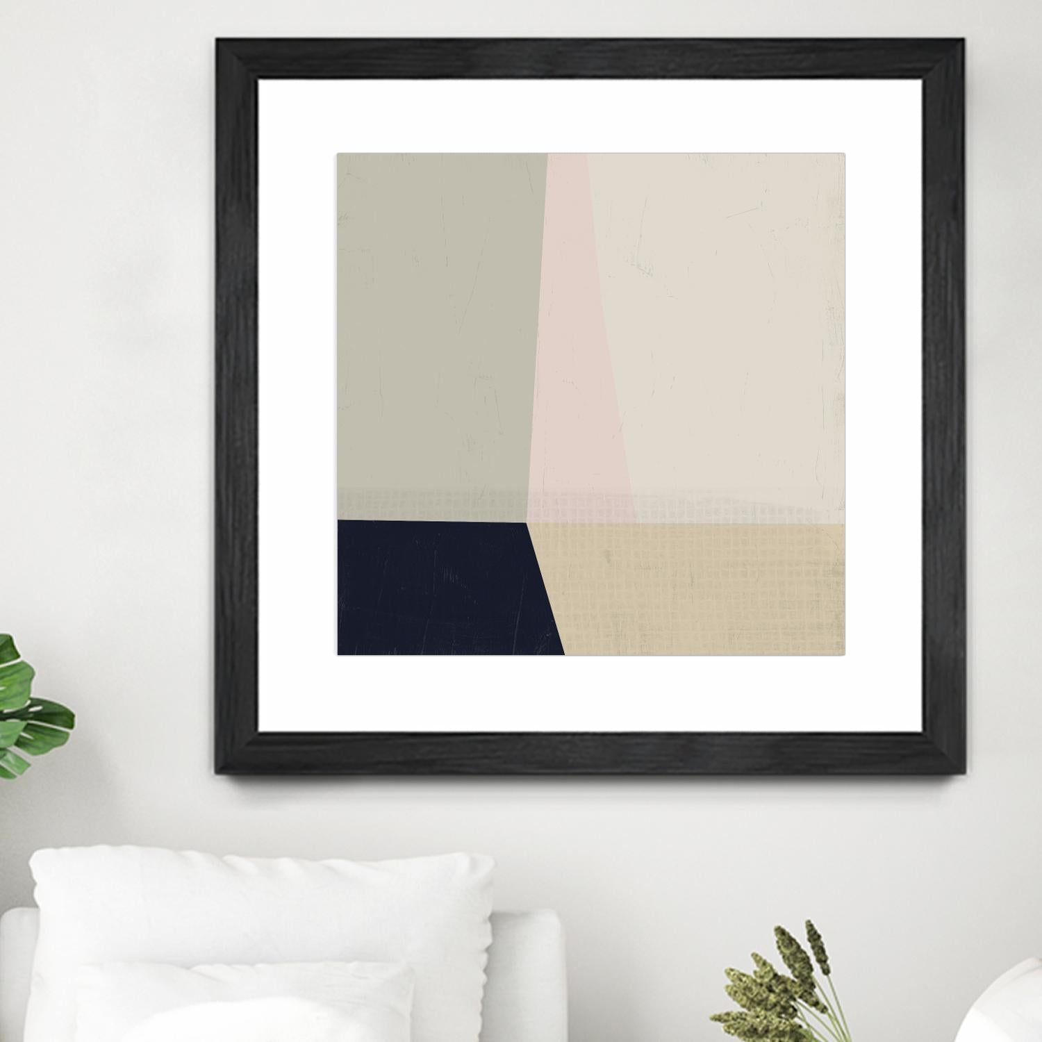 Color Plain I by June Erica Vess on GIANT ART - neutral abstract