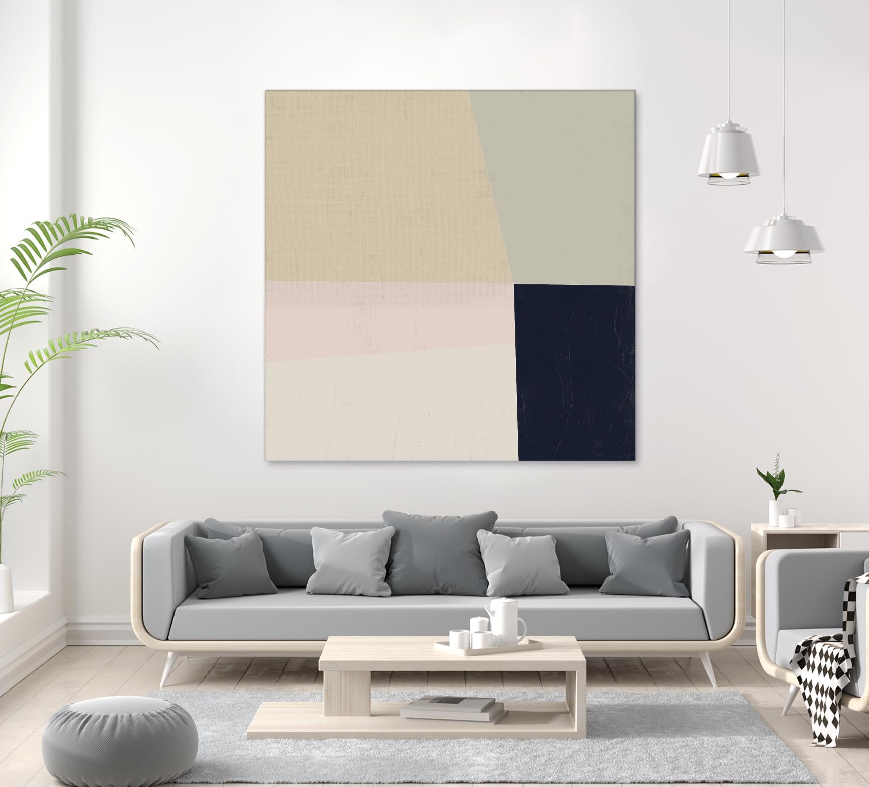 Color Plain II by June Erica Vess on GIANT ART - neutral abstract