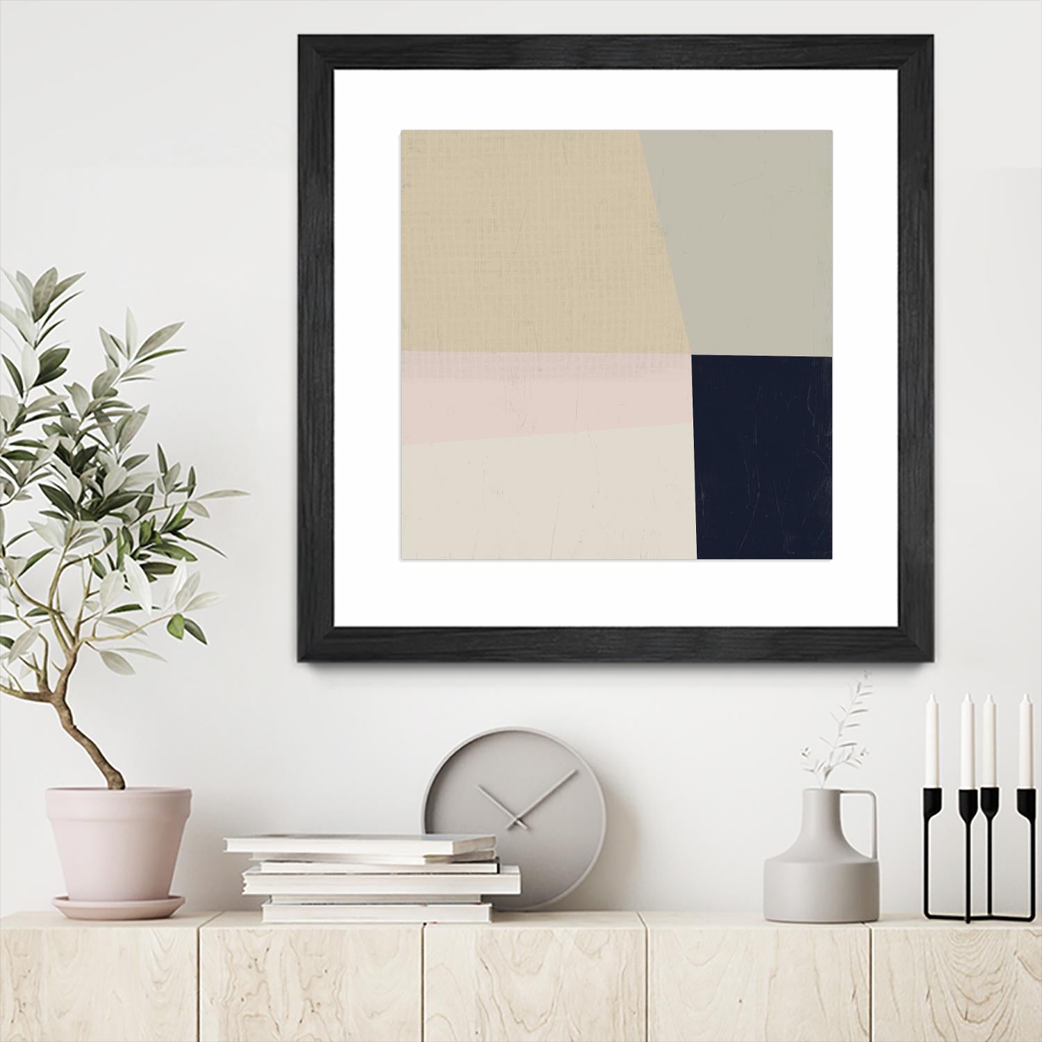 Color Plain II by June Erica Vess on GIANT ART - neutral abstract