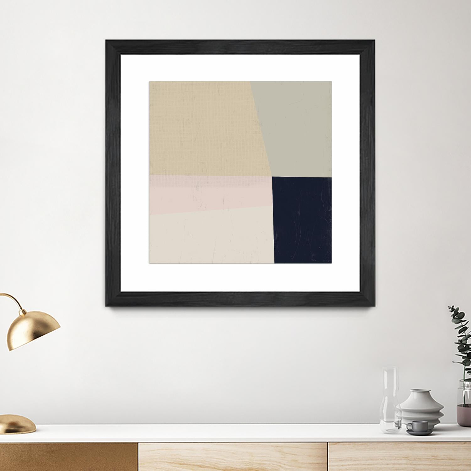 Color Plain II by June Erica Vess on GIANT ART - neutral abstract
