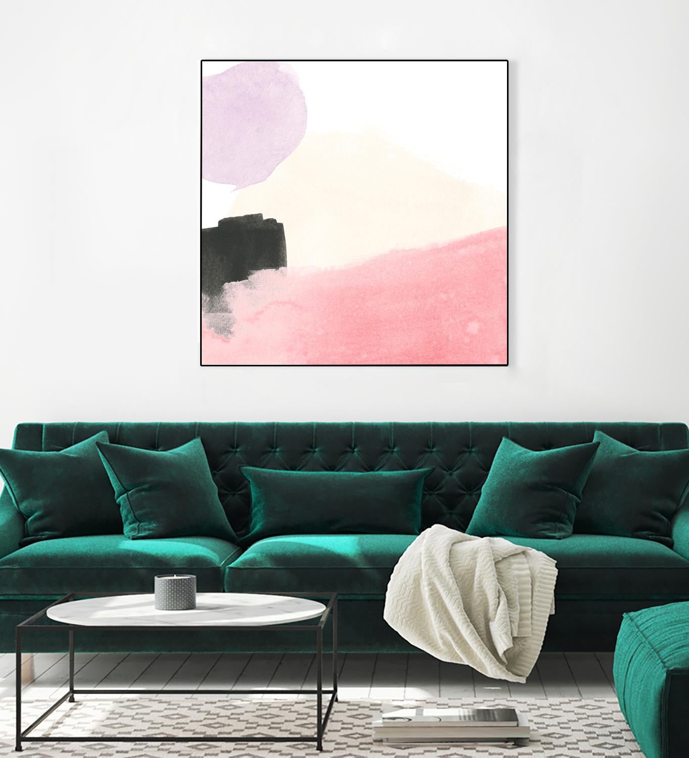 Color Swatch IV by June Erica Vess on GIANT ART - pastels abstract