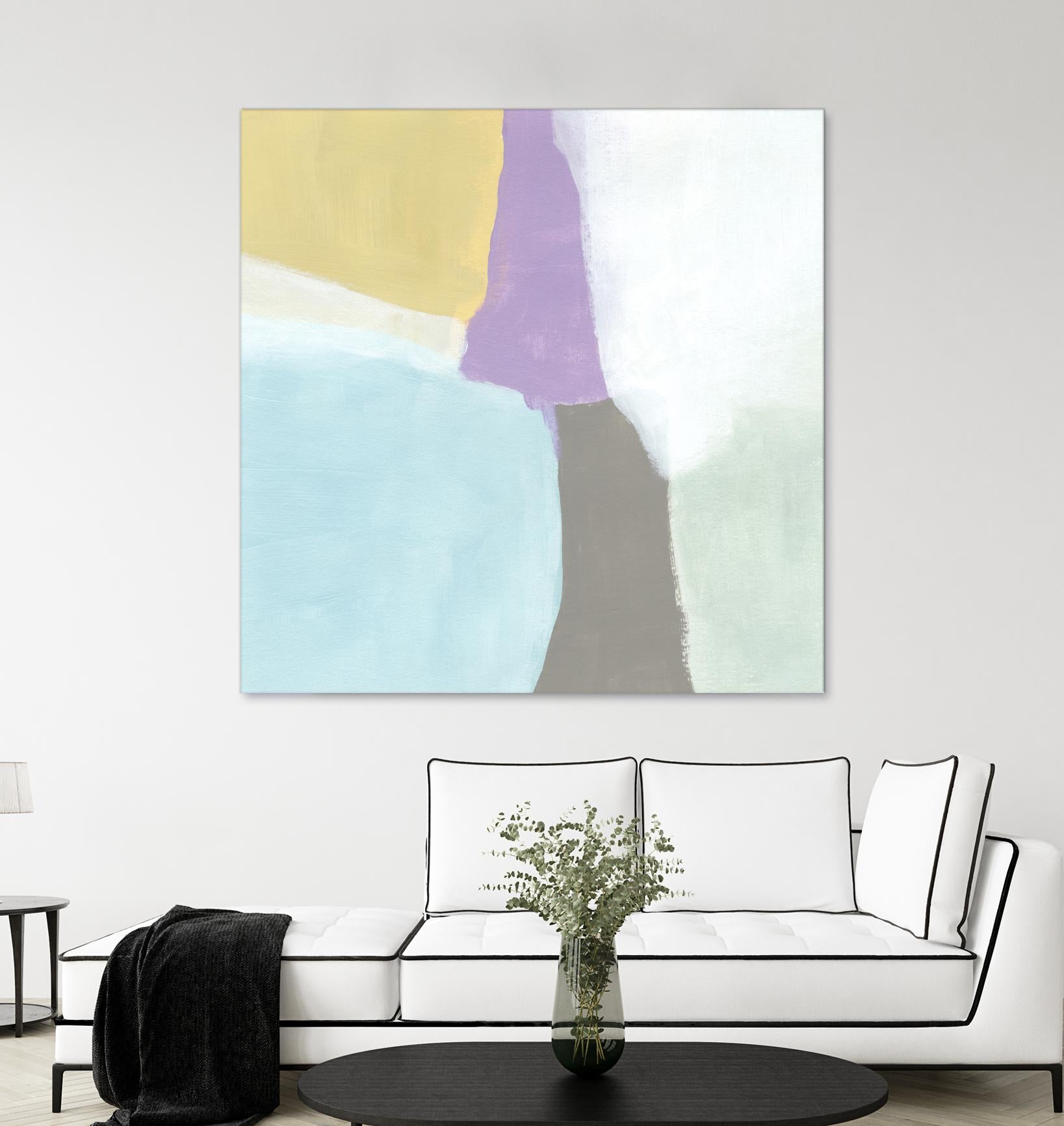 Cloud Block II by June Erica Vess on GIANT ART - pastels abstract