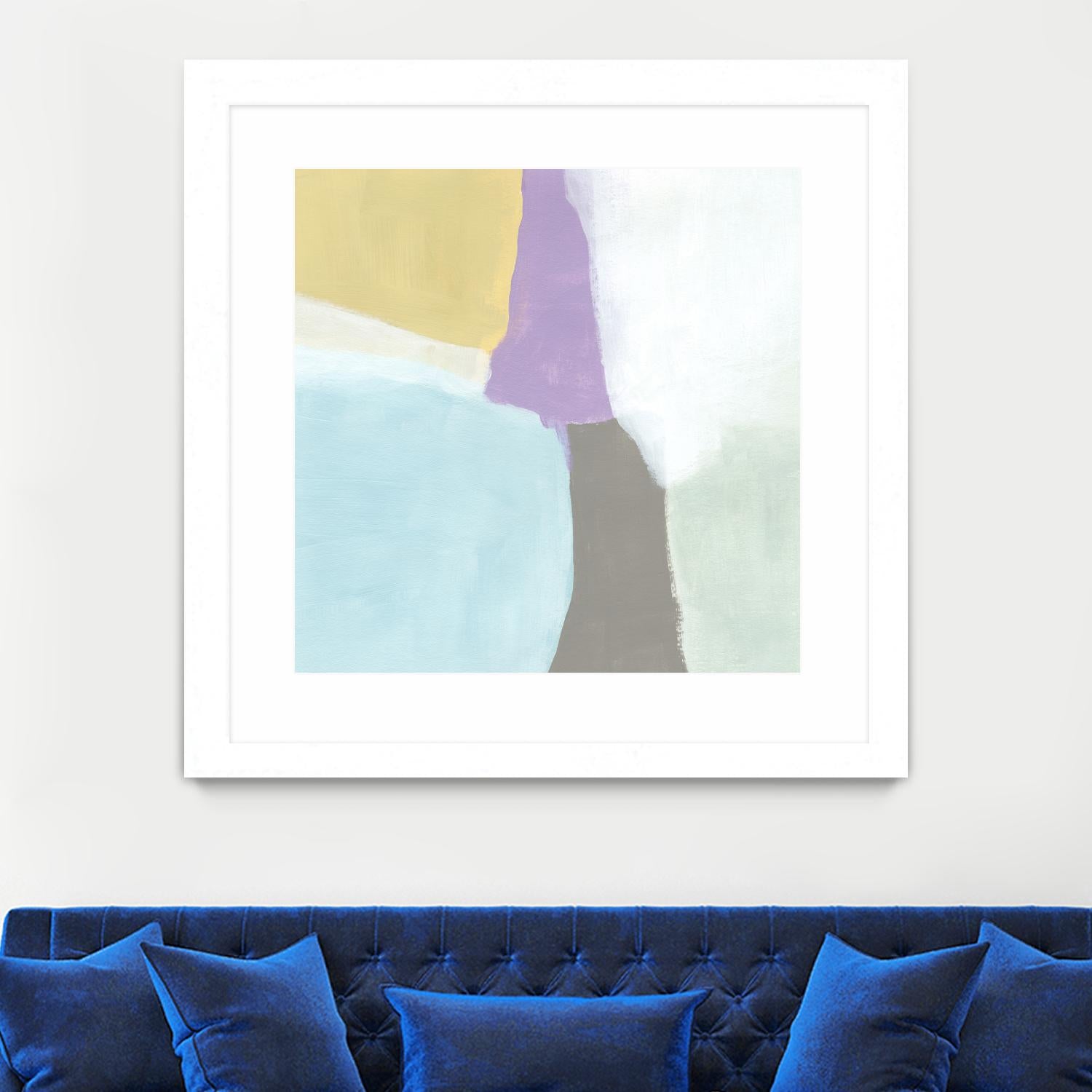 Cloud Block II by June Erica Vess on GIANT ART - pastels abstract