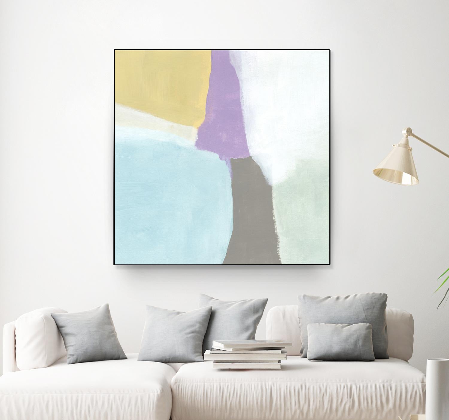 Cloud Block II by June Erica Vess on GIANT ART - pastels abstract