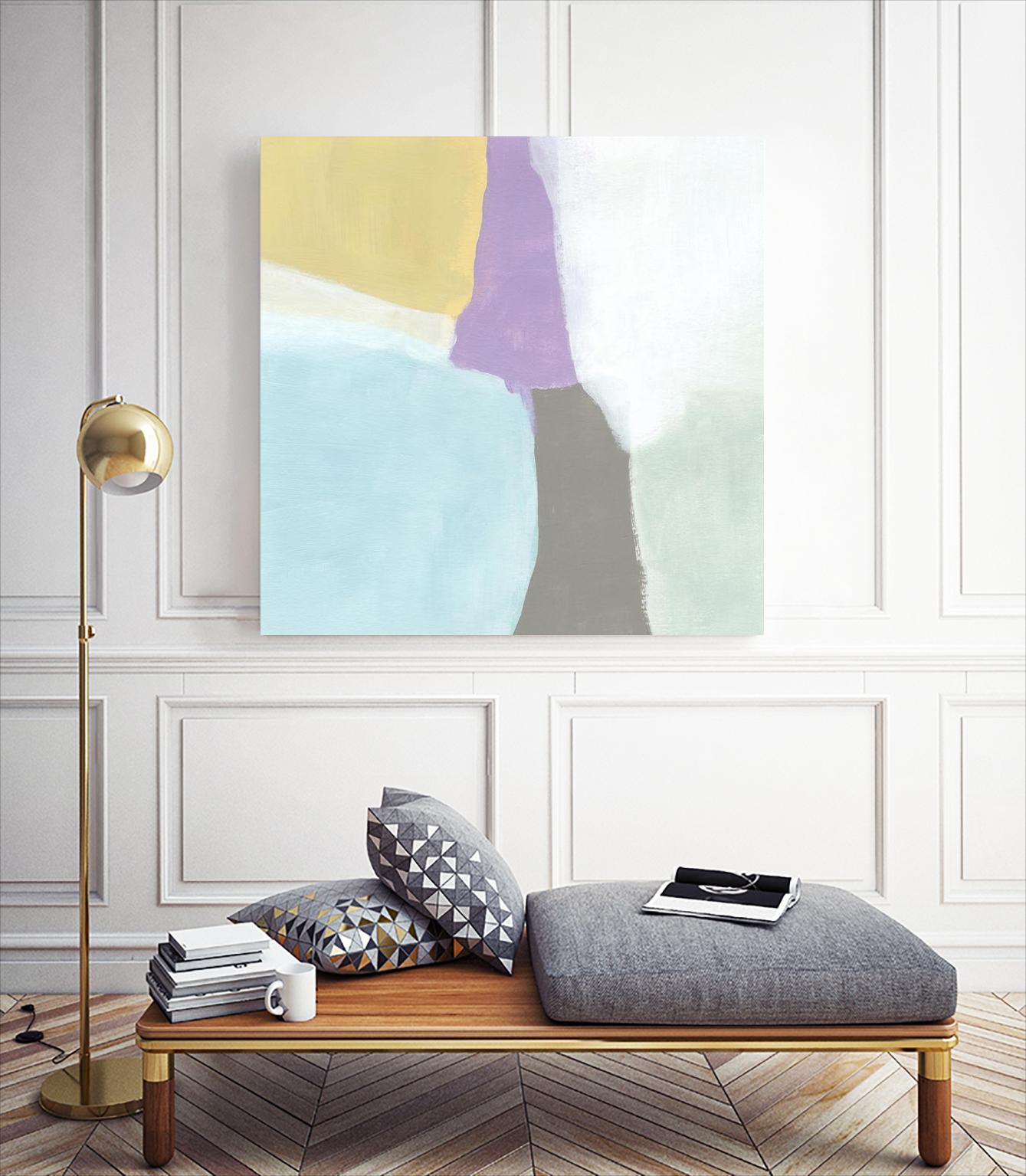 Cloud Block II by June Erica Vess on GIANT ART - pastels abstract