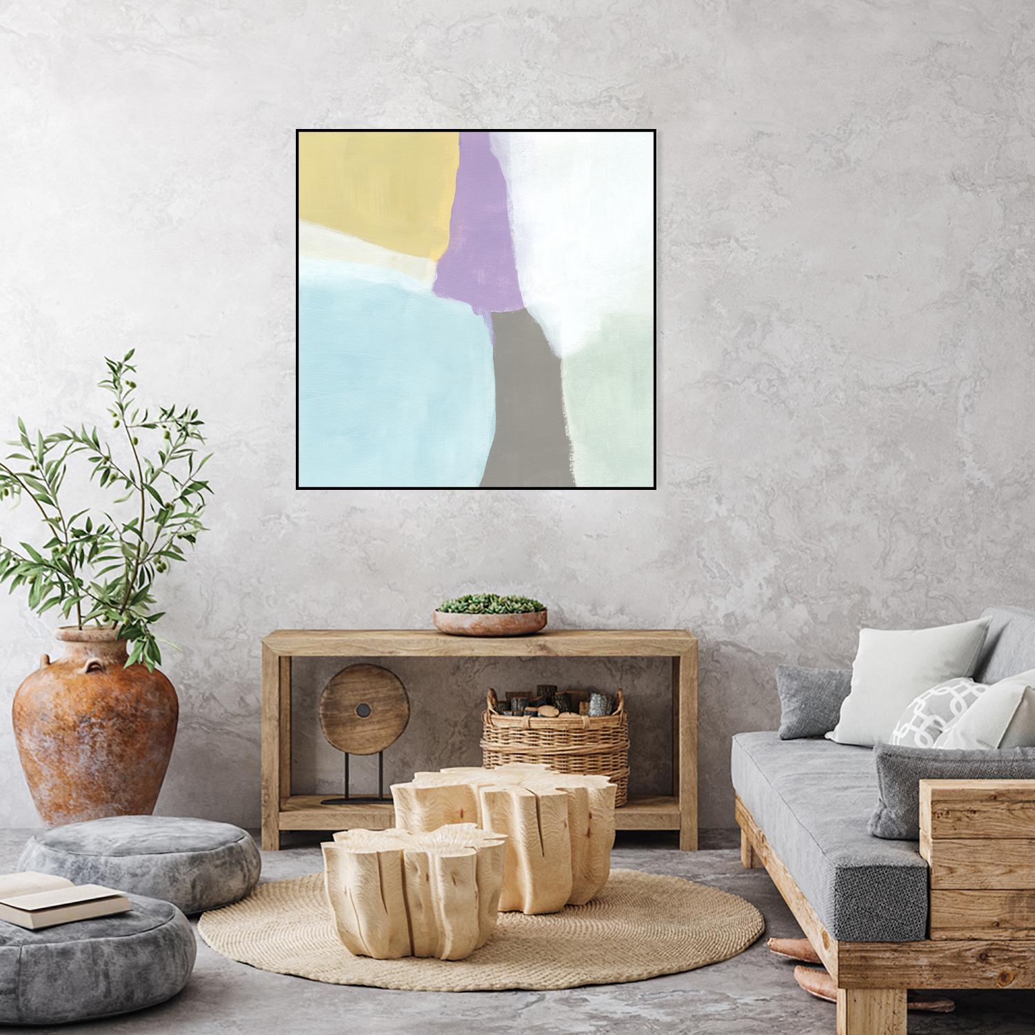 Cloud Block II by June Erica Vess on GIANT ART - pastels abstract