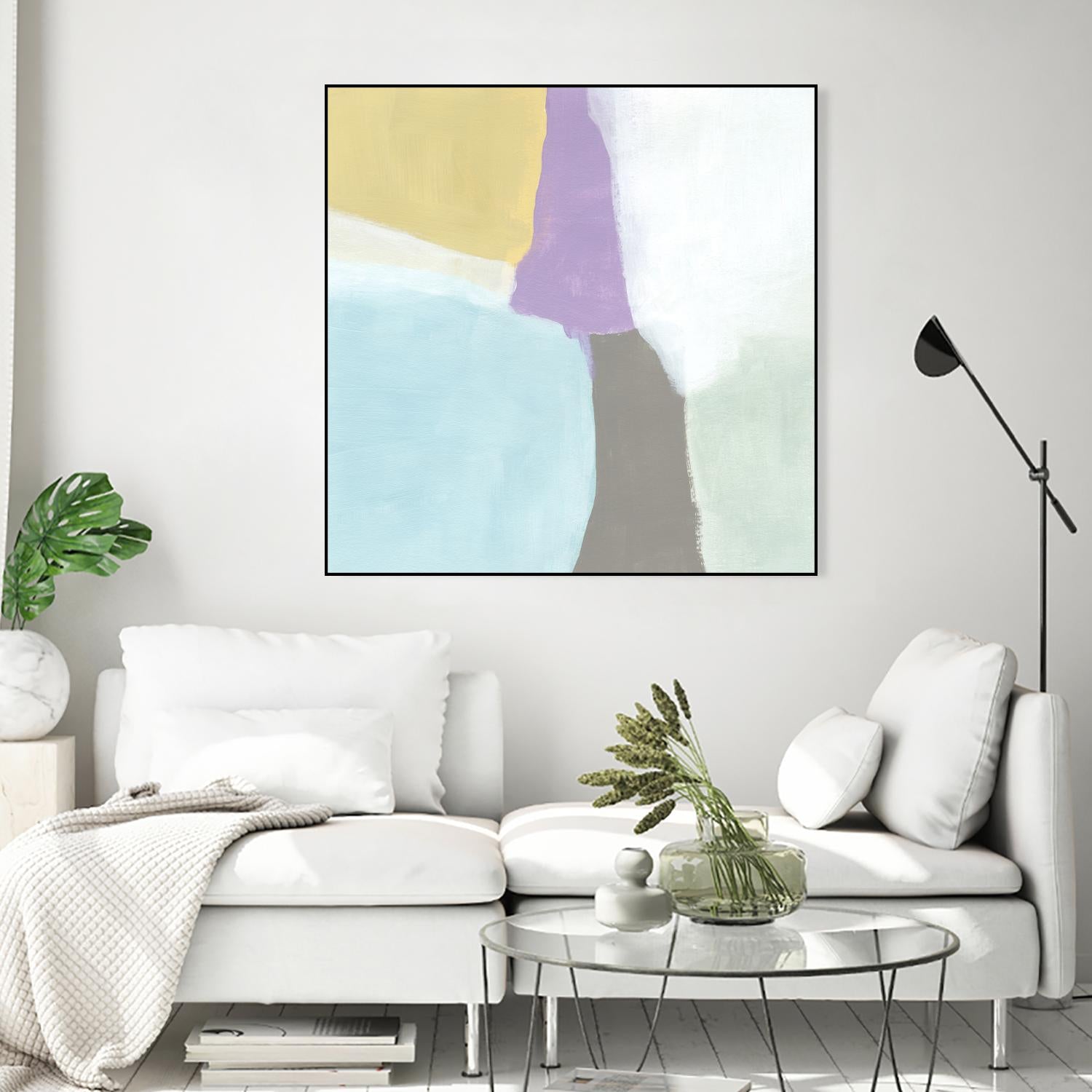 Cloud Block II by June Erica Vess on GIANT ART - pastels abstract