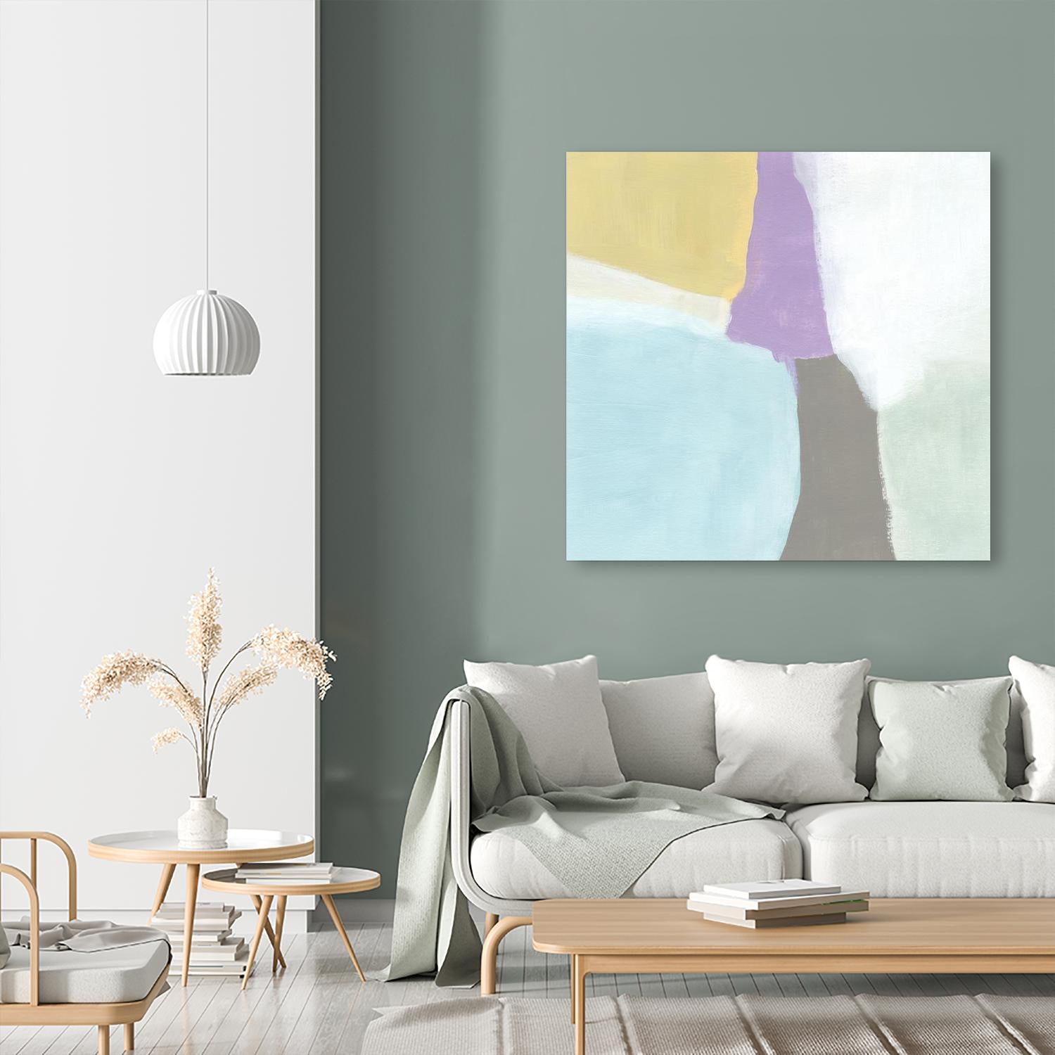 Cloud Block II by June Erica Vess on GIANT ART - pastels abstract