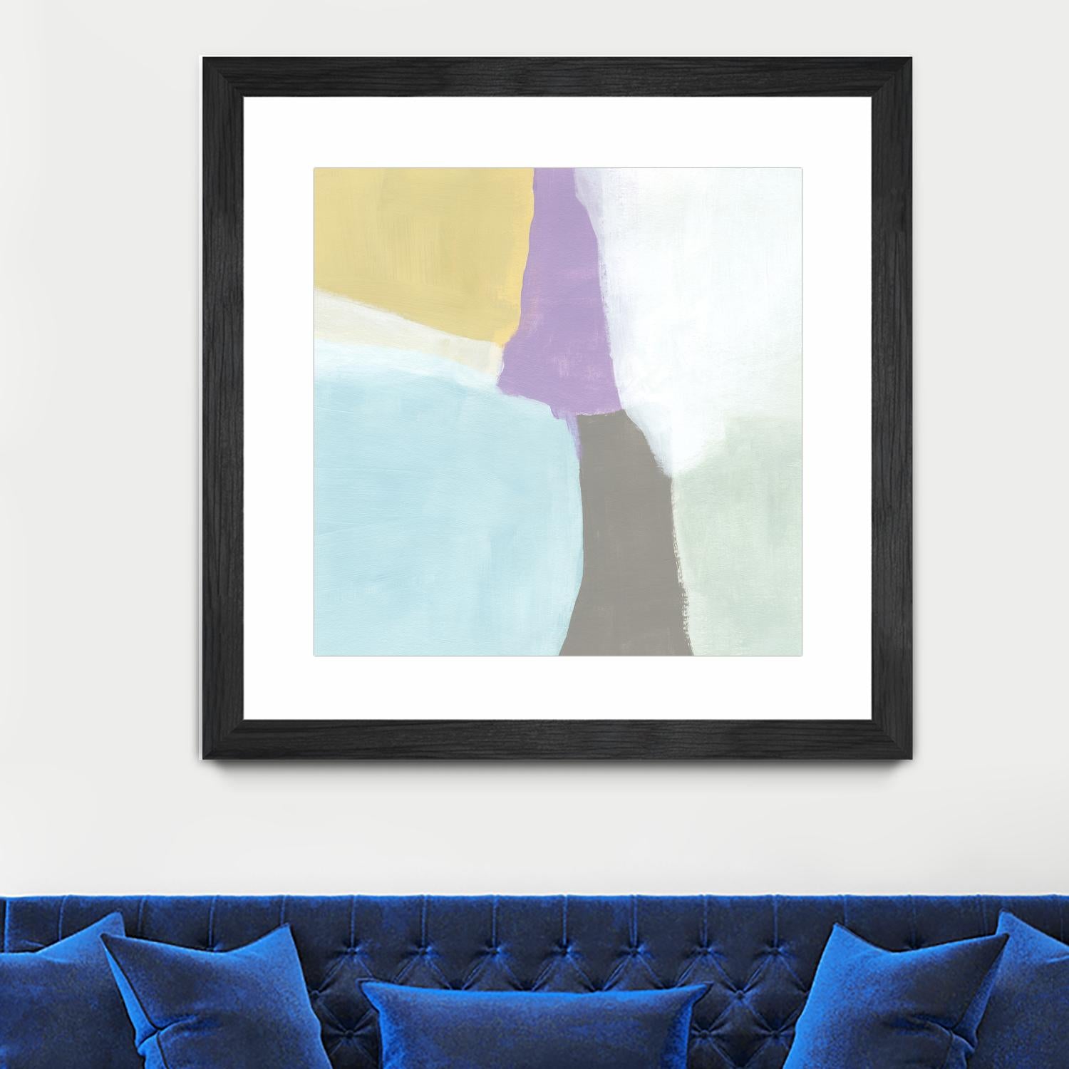 Cloud Block II by June Erica Vess on GIANT ART - pastels abstract