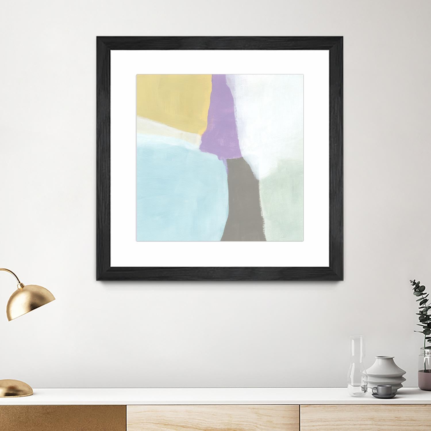 Cloud Block II by June Erica Vess on GIANT ART - pastels abstract