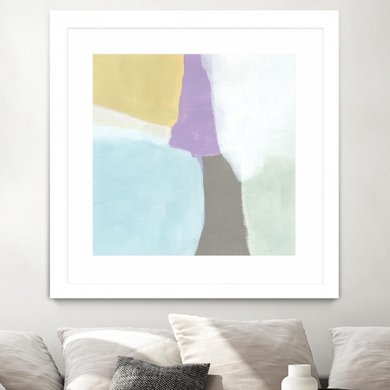 Cloud Block II by June Erica Vess on GIANT ART - pastels abstract