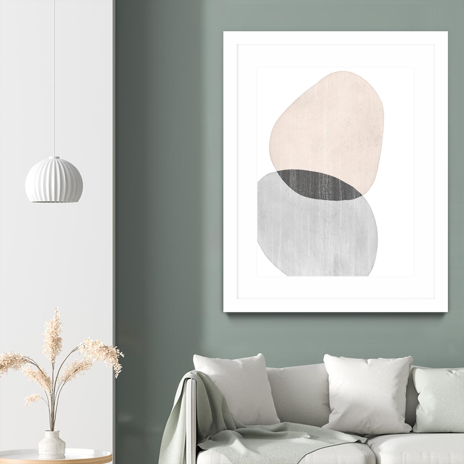 Shifting Spheres I by Grace Popp on GIANT ART - pastels abstract