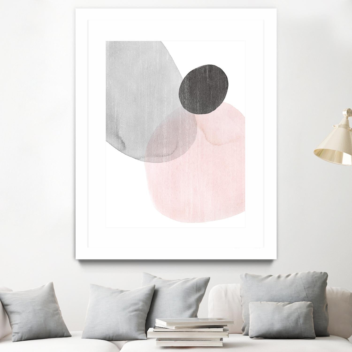 Shifting Spheres III by Grace Popp on GIANT ART - pastels abstract