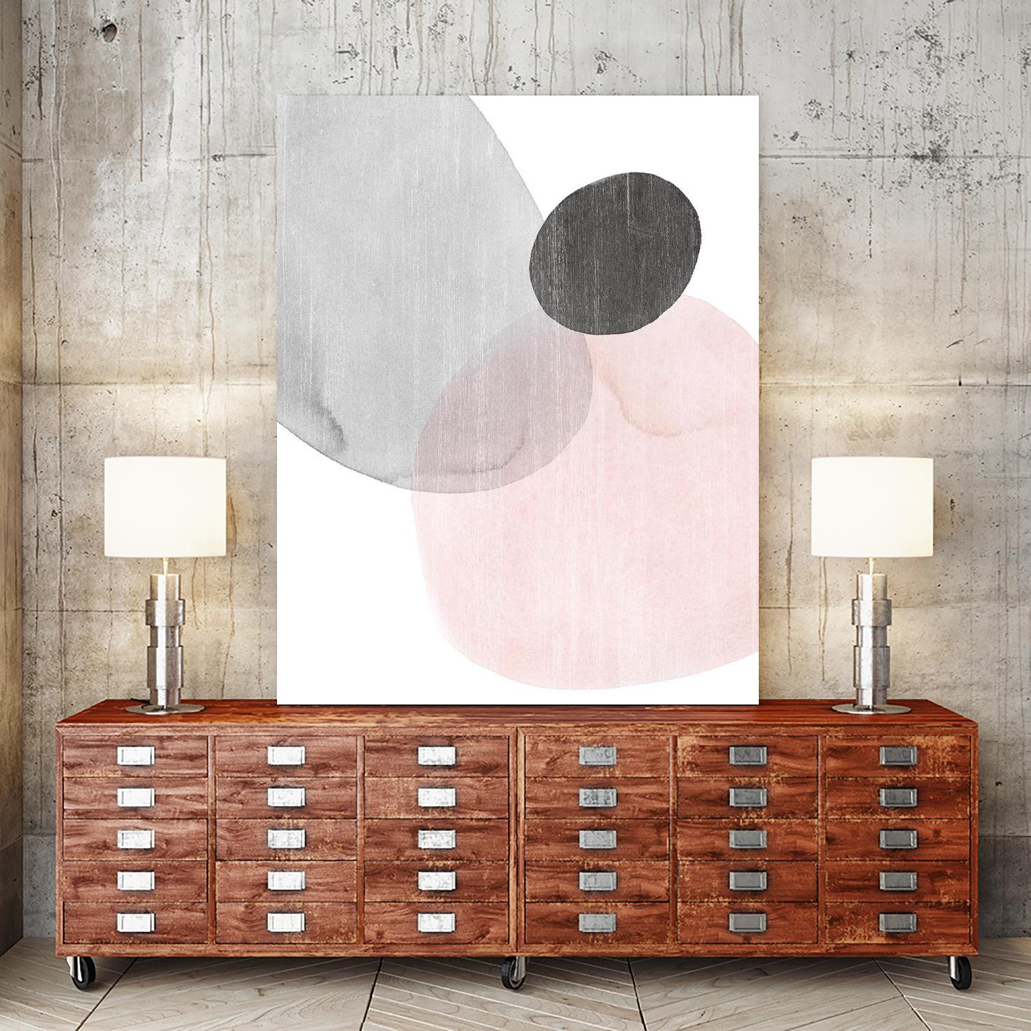 Shifting Spheres III by Grace Popp on GIANT ART - pastels abstract