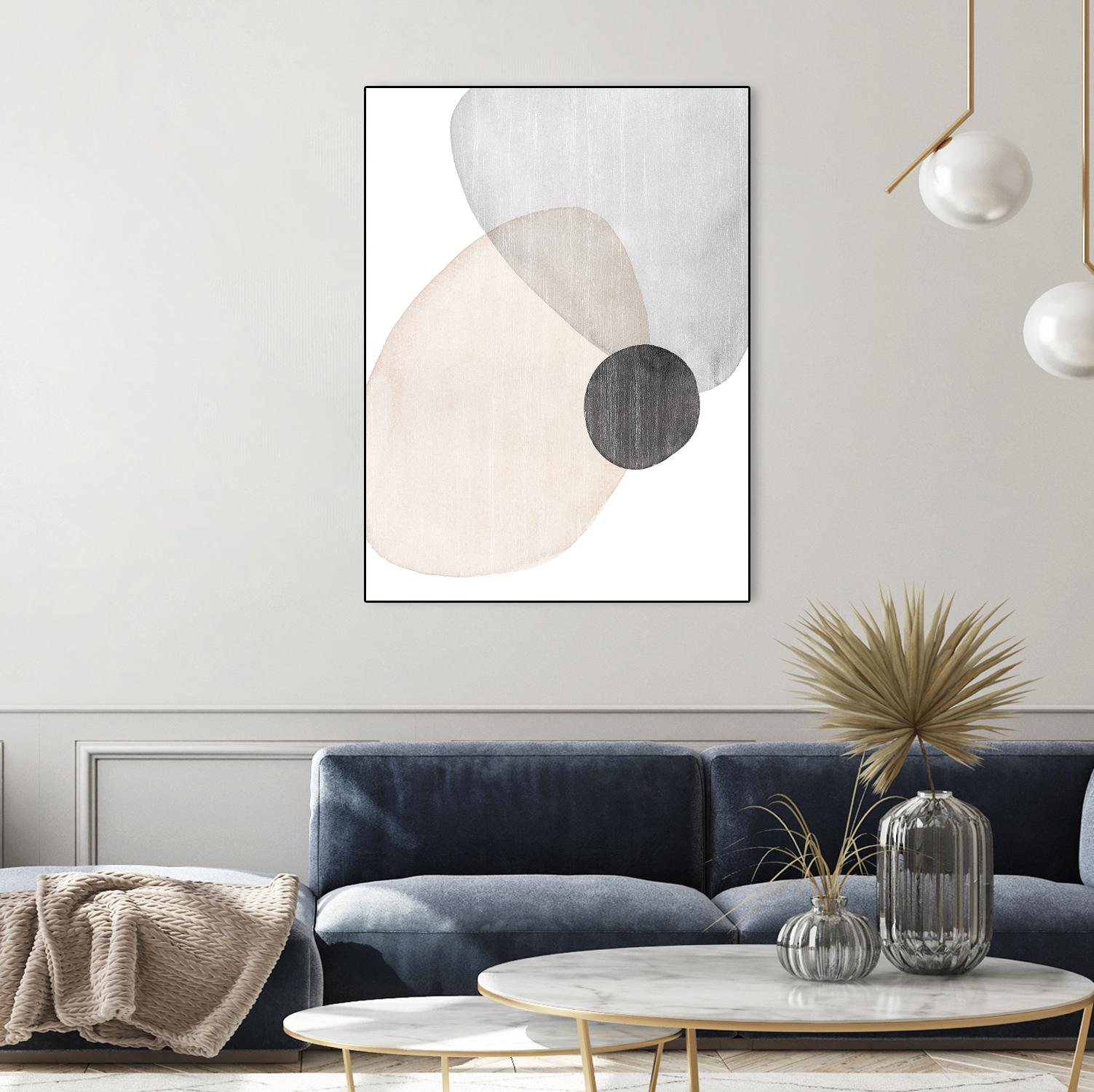 Shifting Spheres IV by Grace Popp on GIANT ART - pastels abstract