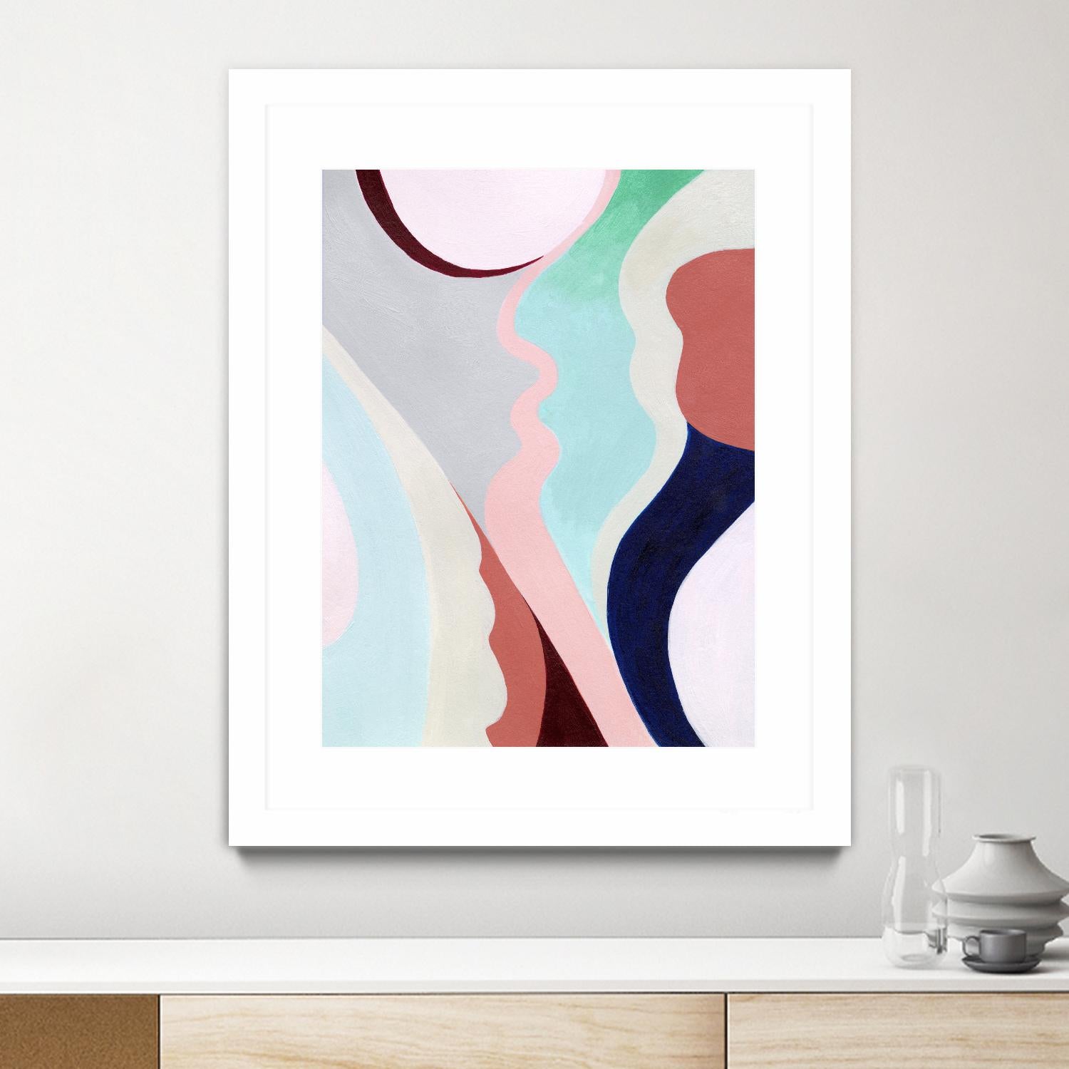 Pastel Highlands I by Grace Popp on GIANT ART - pastels abstract