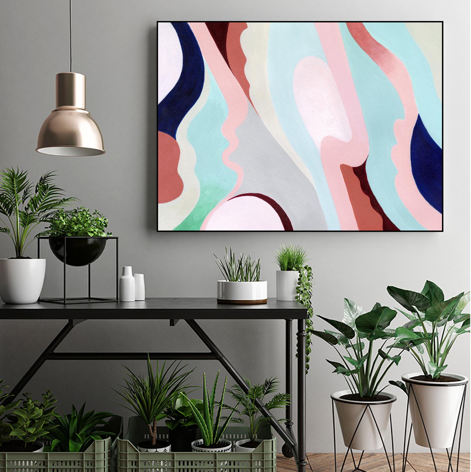 Pastel Highlands V by Grace Popp on GIANT ART - pastels abstract