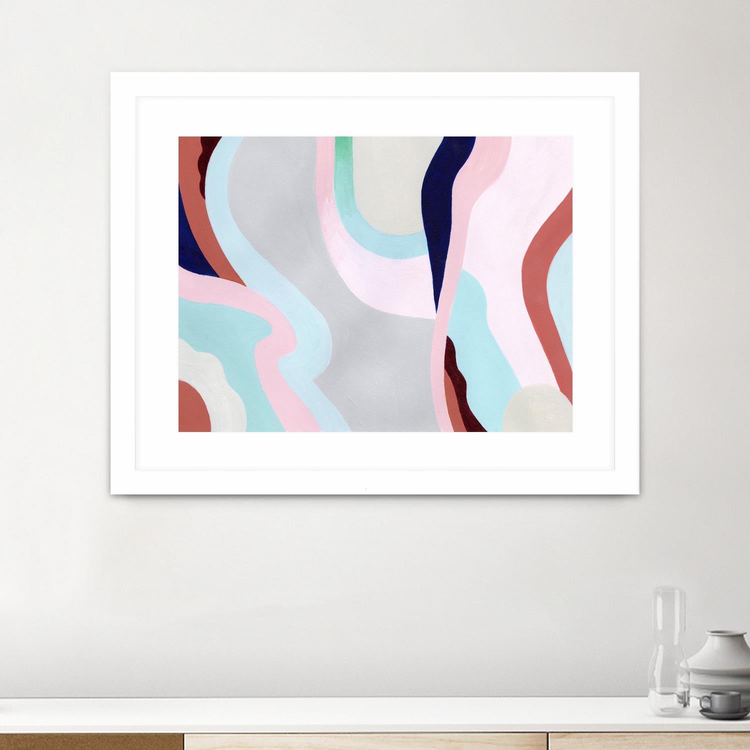 Pastel Highlands VI by Grace Popp on GIANT ART - pastels abstract