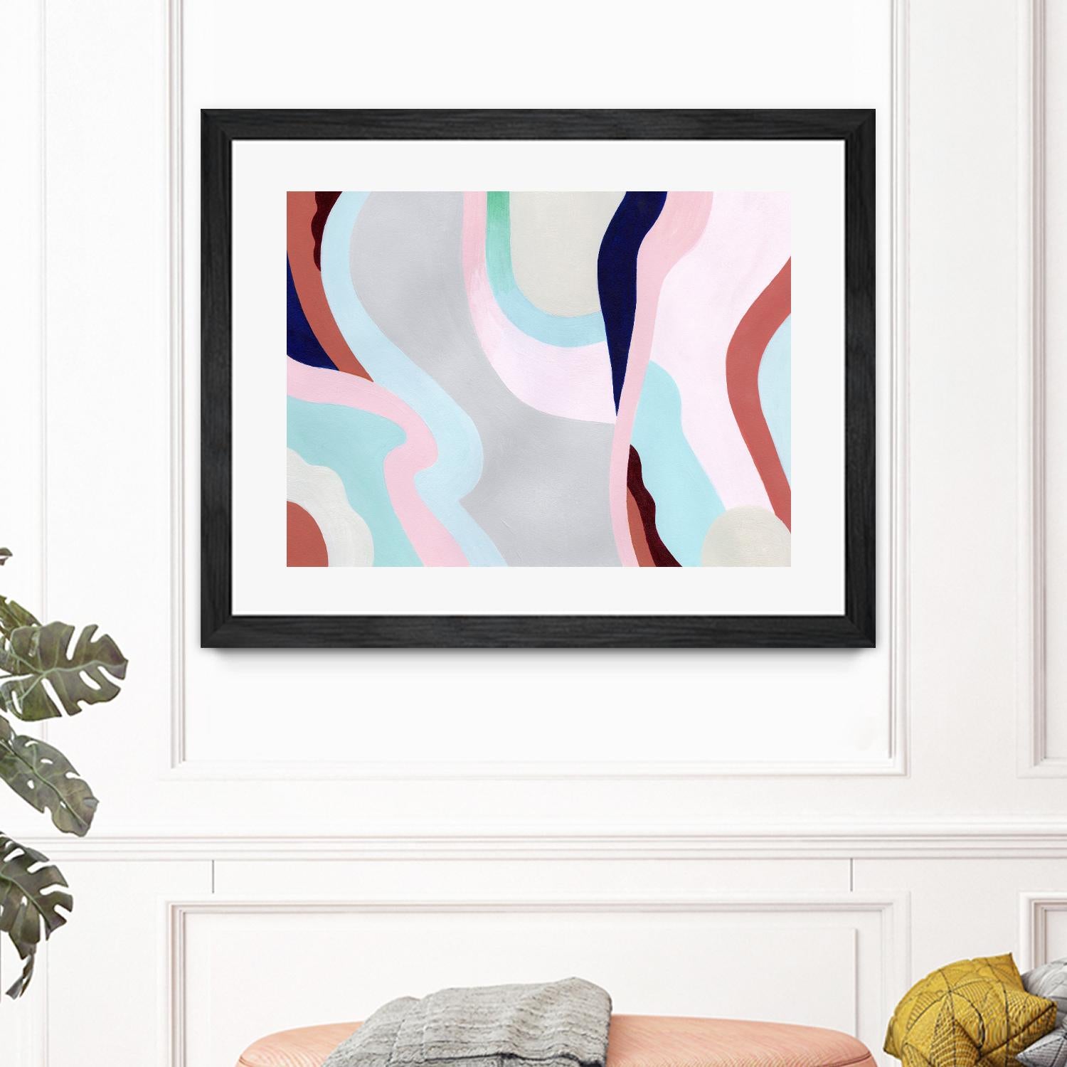 Pastel Highlands VI by Grace Popp on GIANT ART - pastels abstract