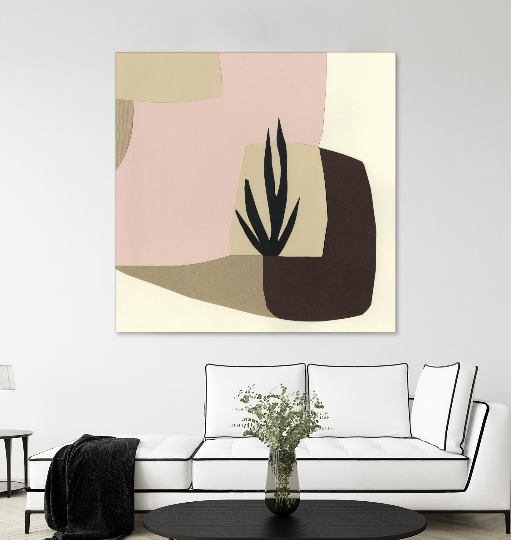 Tinted Dimensions I by Renée W. Stramel on GIANT ART - pastels abstract