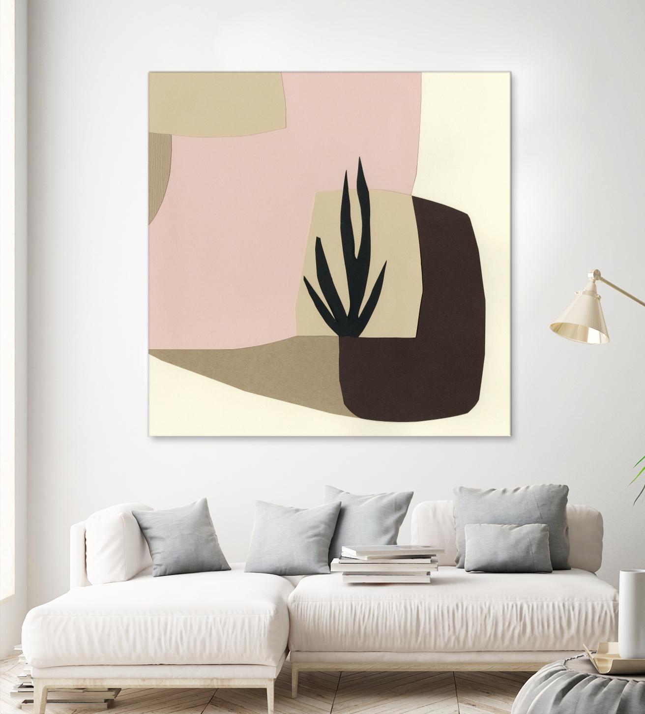 Tinted Dimensions I by Renée W. Stramel on GIANT ART - pastels abstract