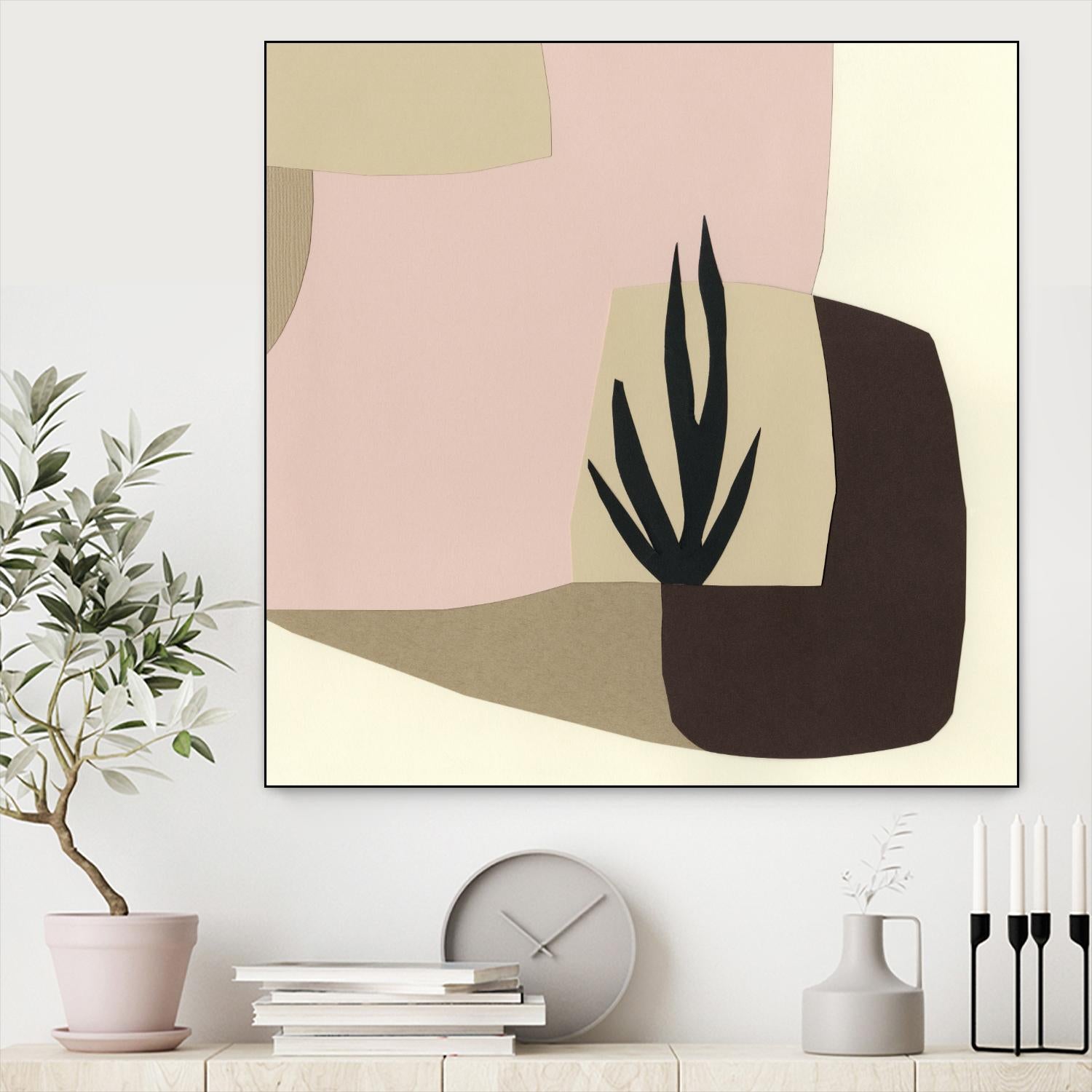 Tinted Dimensions I by Renée W. Stramel on GIANT ART - pastels abstract