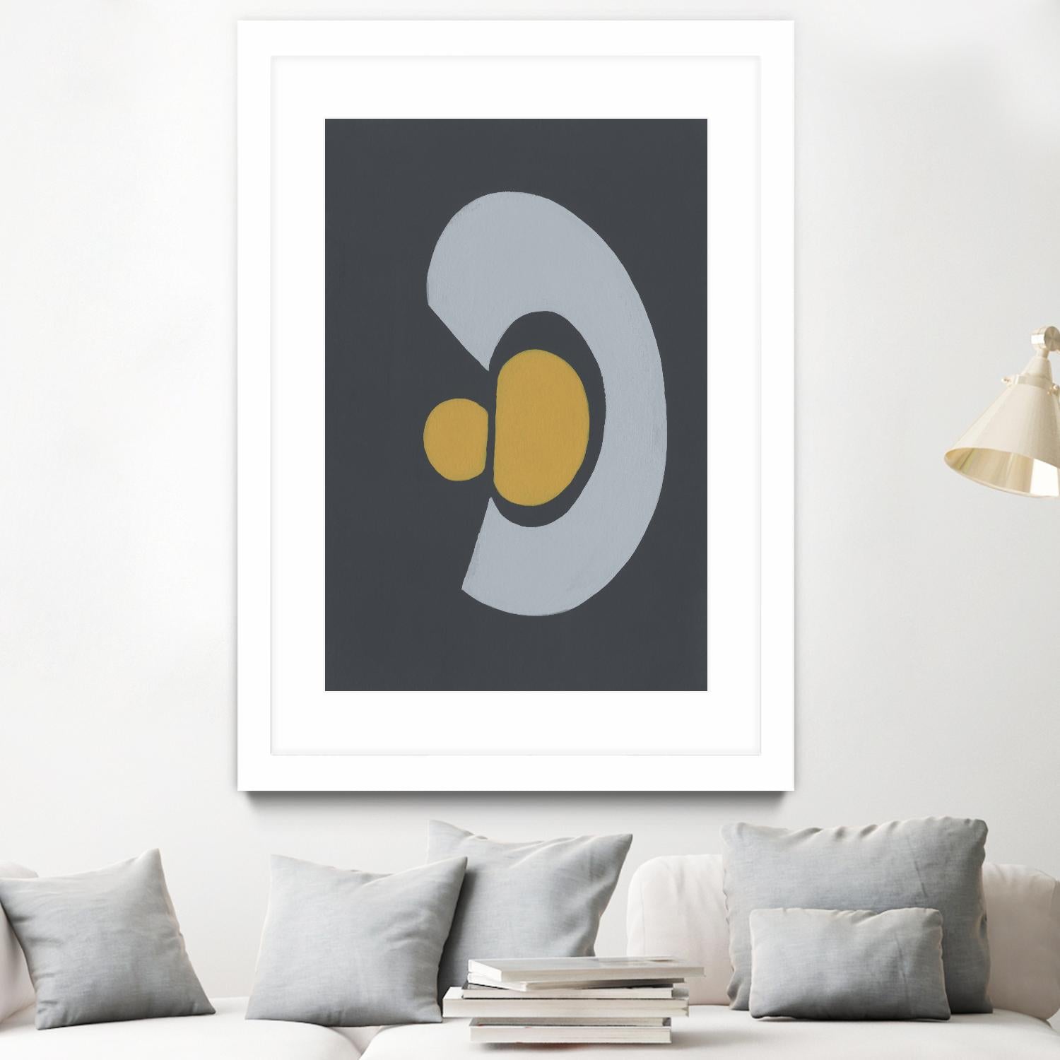 Quaternary Trilogy IV by Regina Moore on GIANT ART - neutral abstract