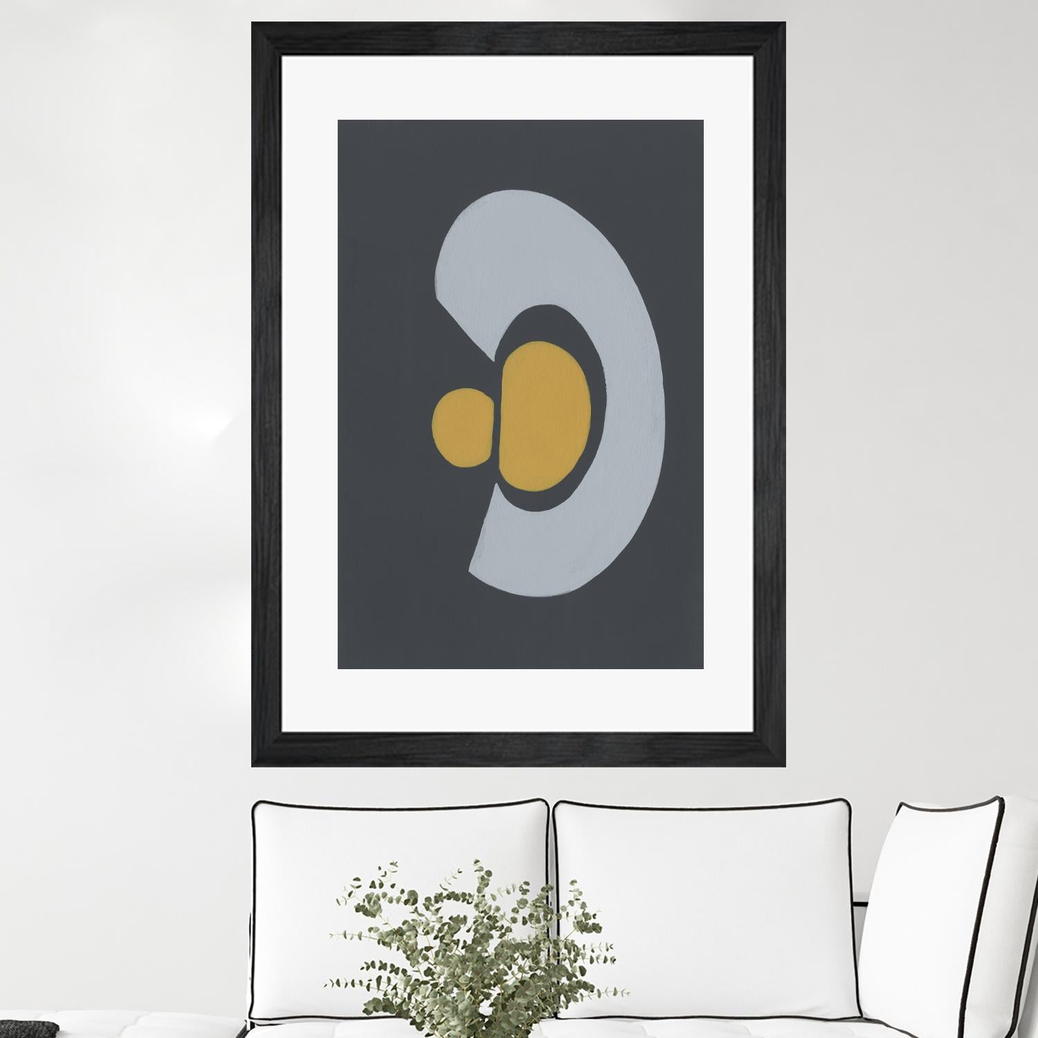 Quaternary Trilogy IV by Regina Moore on GIANT ART - neutral abstract