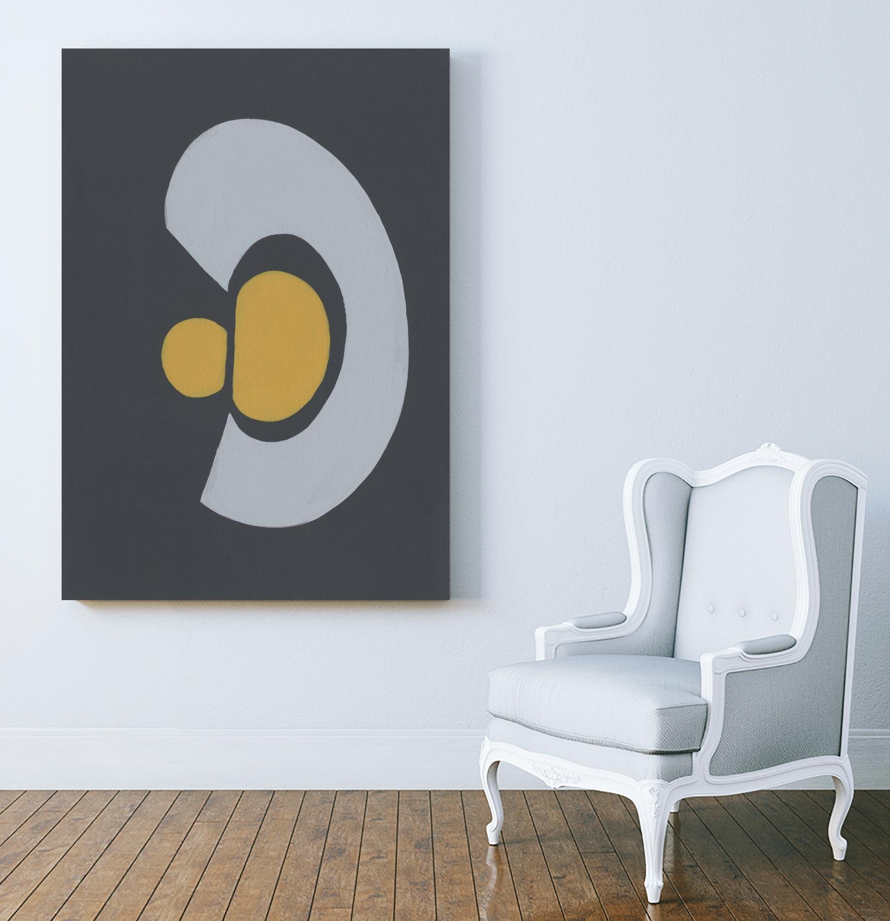 Quaternary Trilogy IV by Regina Moore on GIANT ART - neutral abstract