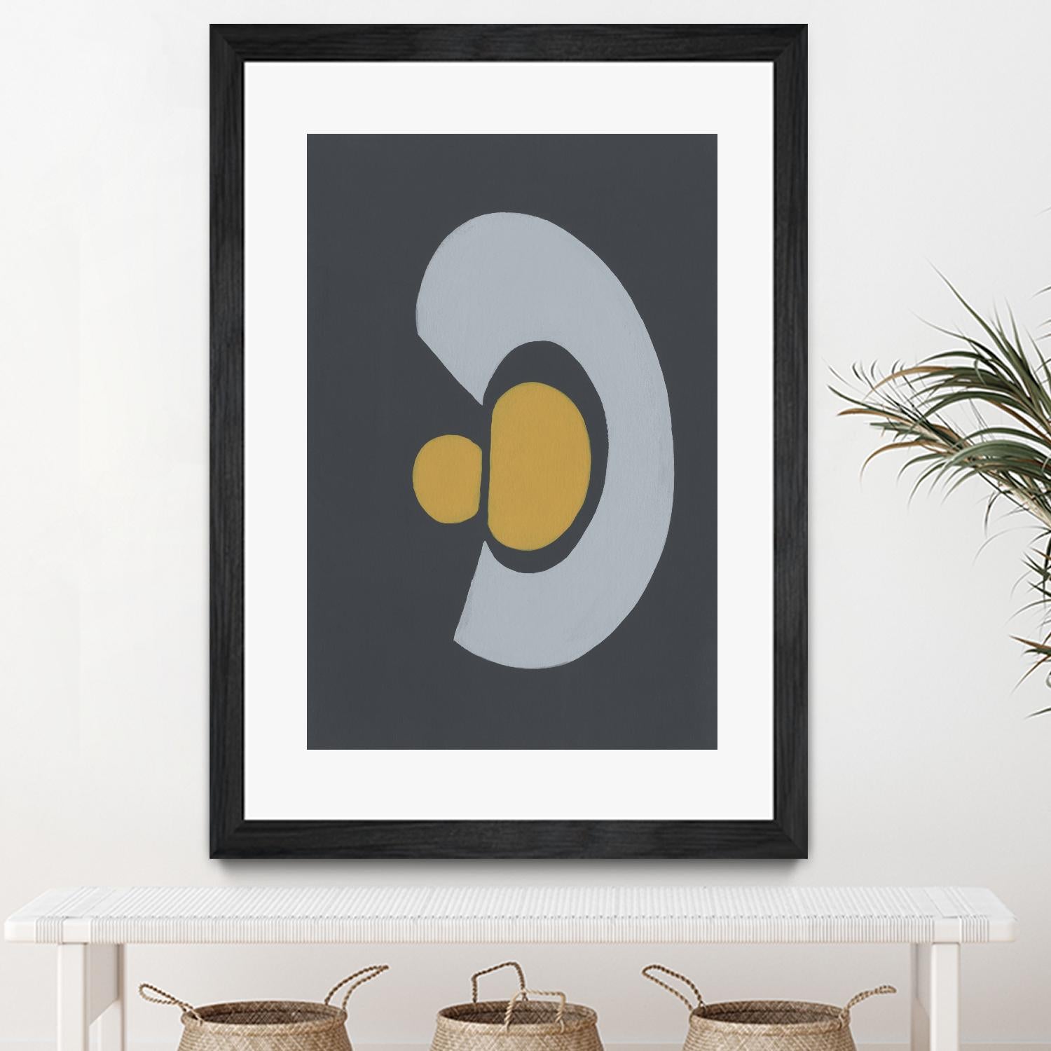 Quaternary Trilogy IV by Regina Moore on GIANT ART - neutral abstract