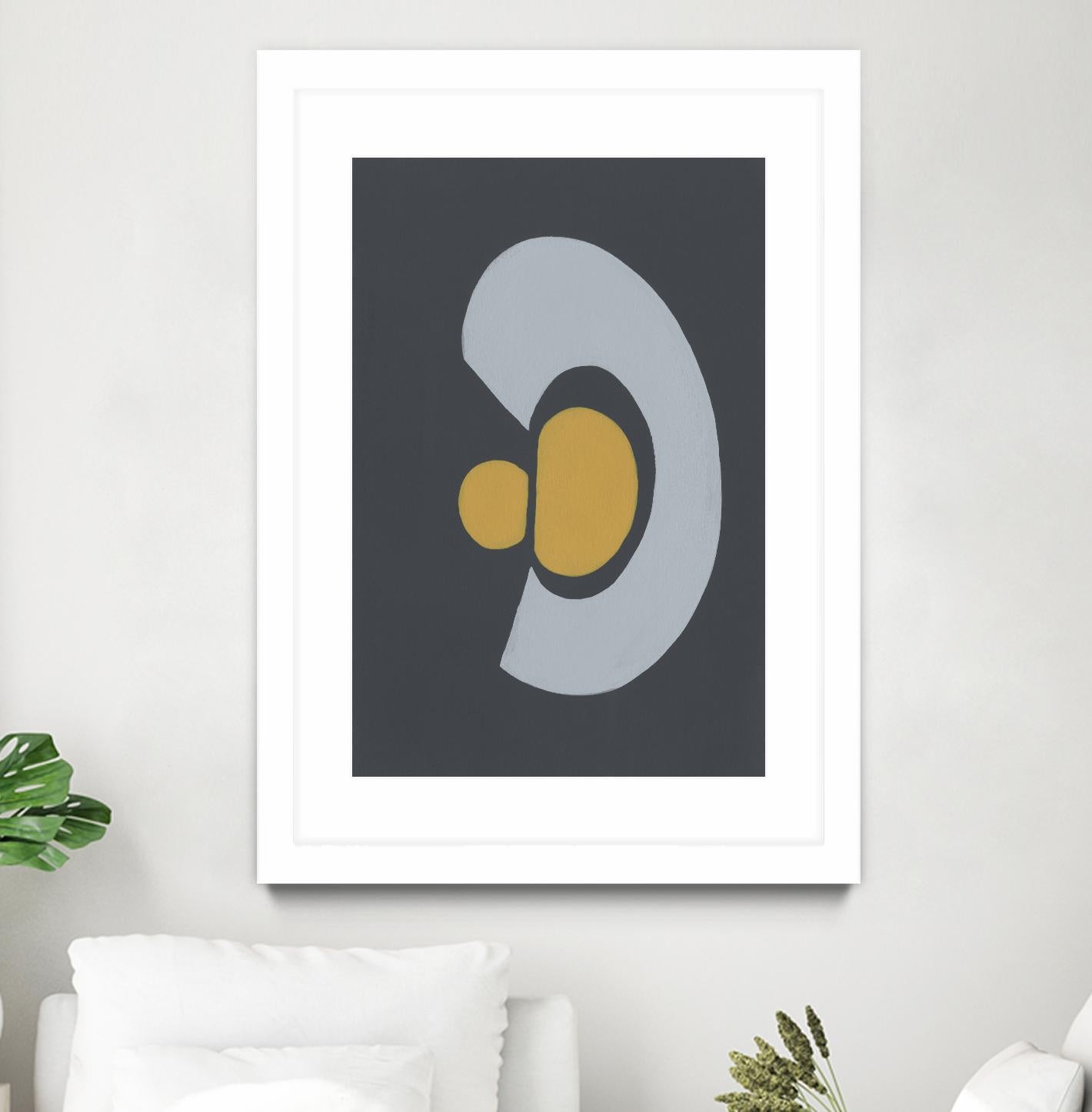 Quaternary Trilogy IV by Regina Moore on GIANT ART - neutral abstract