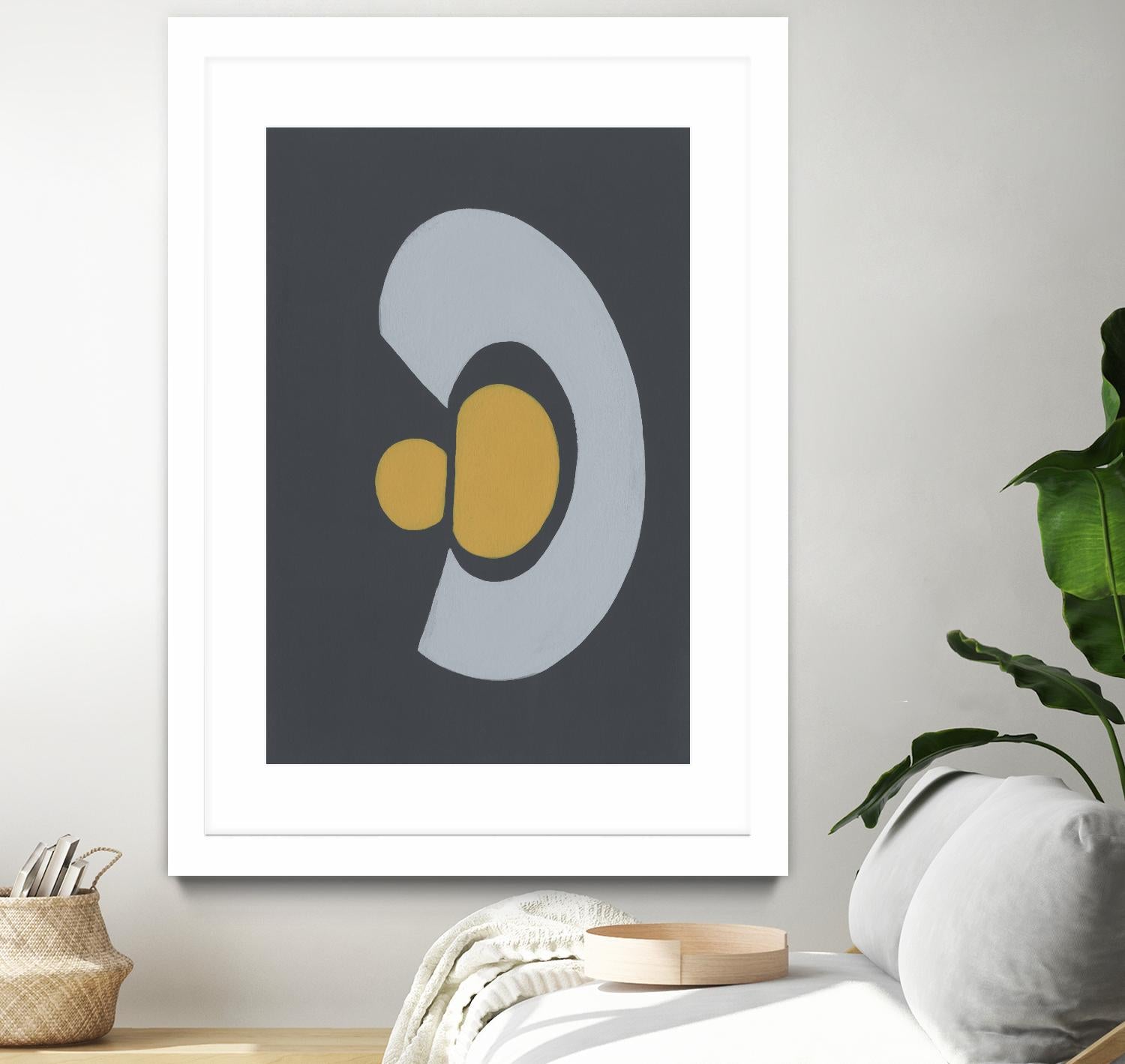 Quaternary Trilogy IV by Regina Moore on GIANT ART - neutral abstract