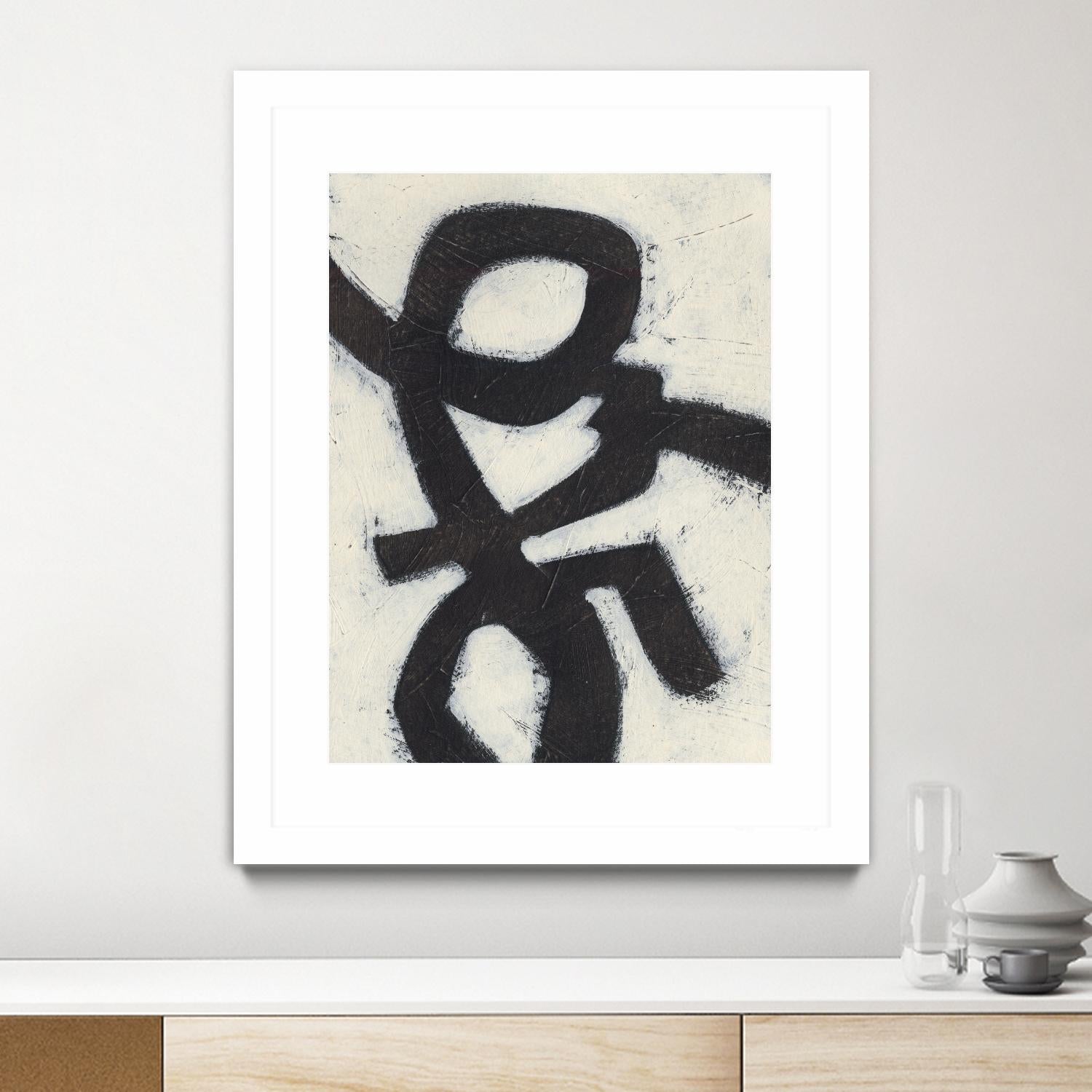 Symbiotic III by June Erica Vess on GIANT ART - black abstract