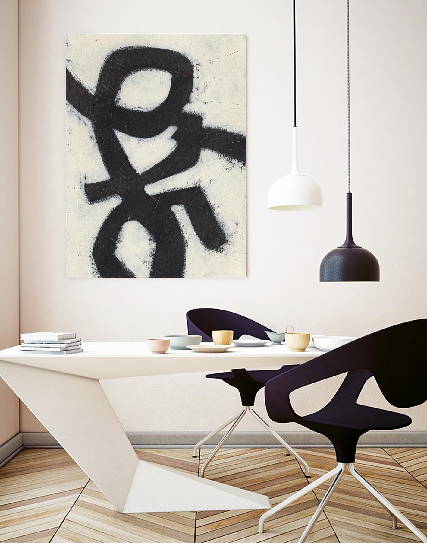 Symbiotic III by June Erica Vess on GIANT ART - black abstract