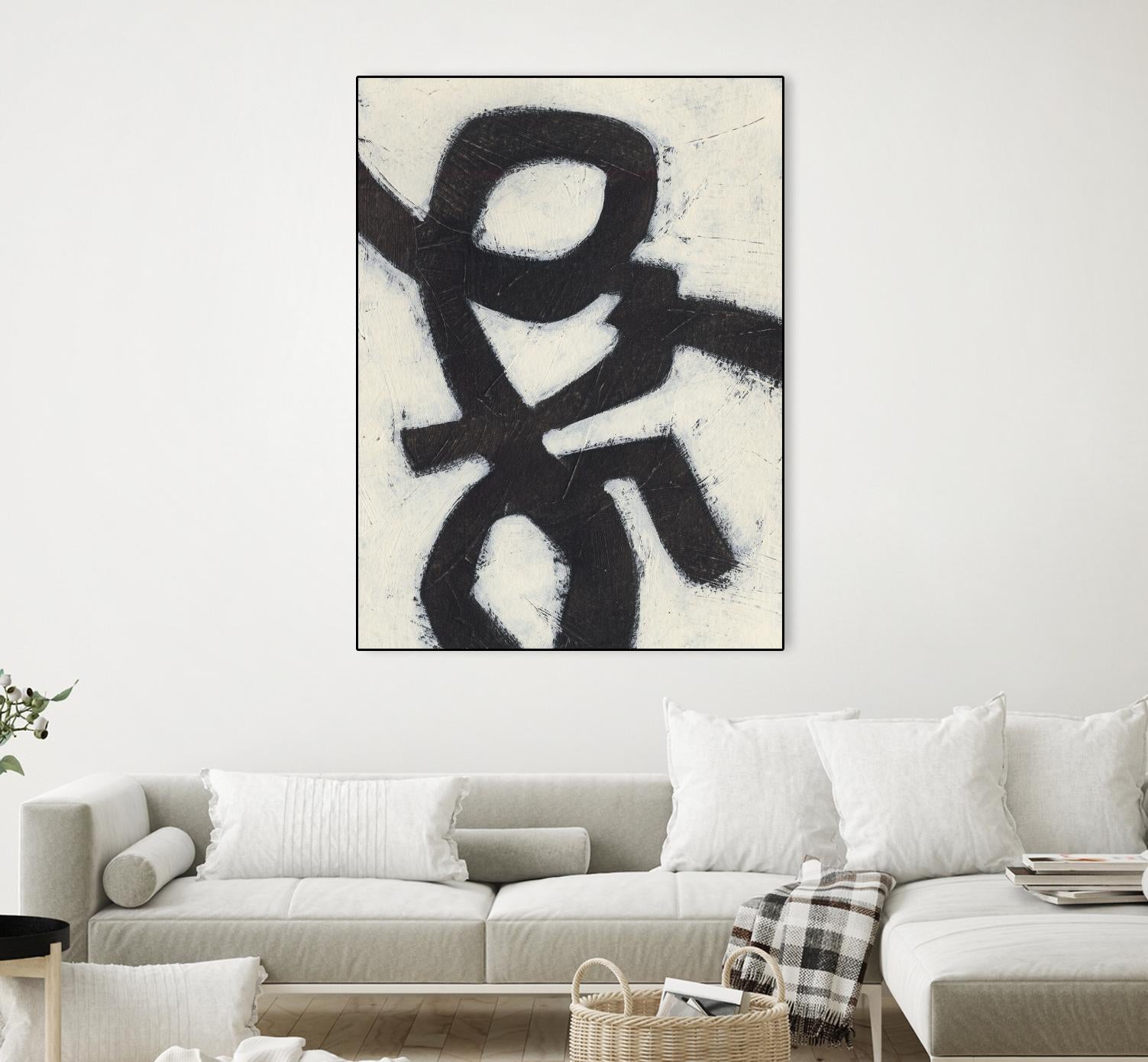 Symbiotic III by June Erica Vess on GIANT ART - black abstract