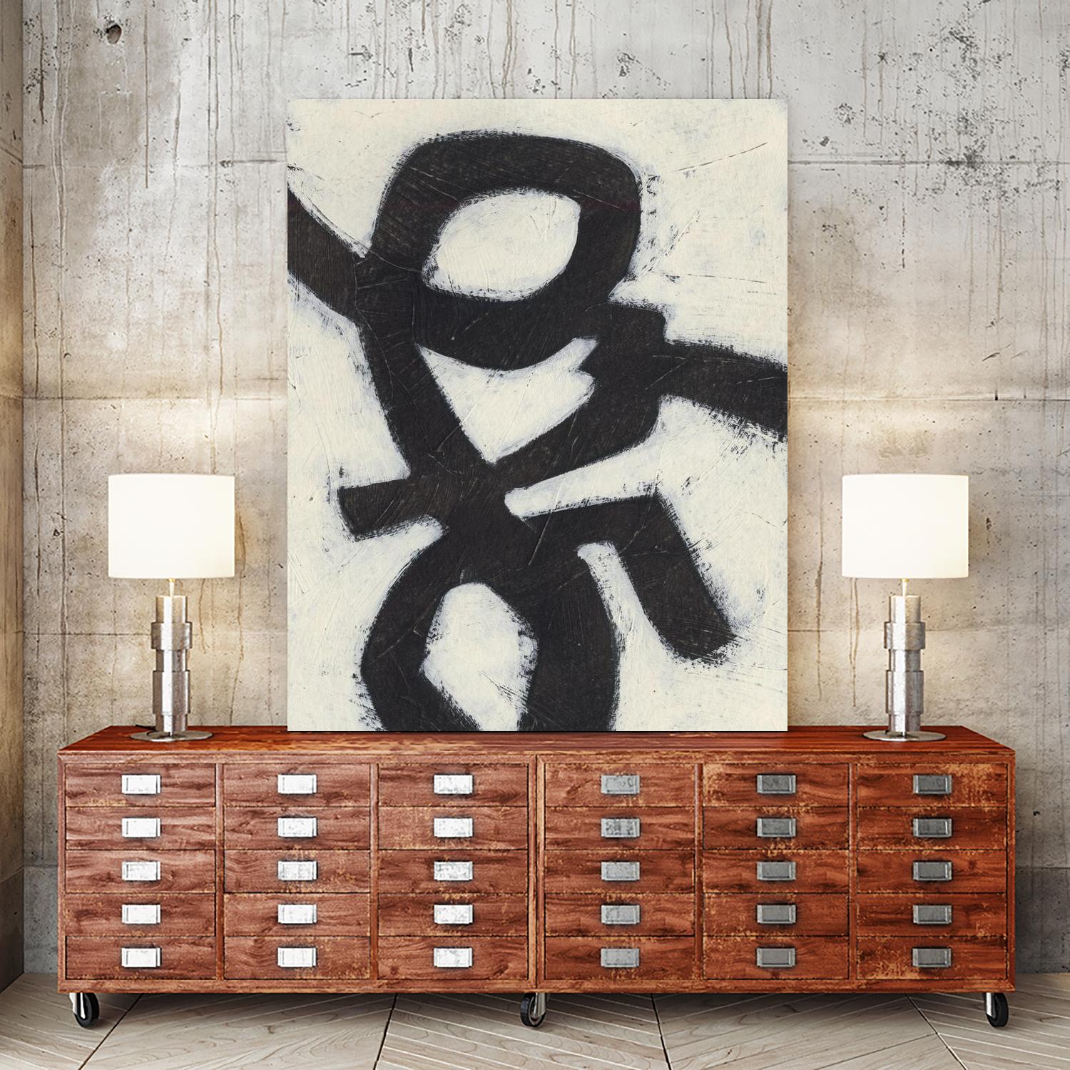 Symbiotic III by June Erica Vess on GIANT ART - black abstract