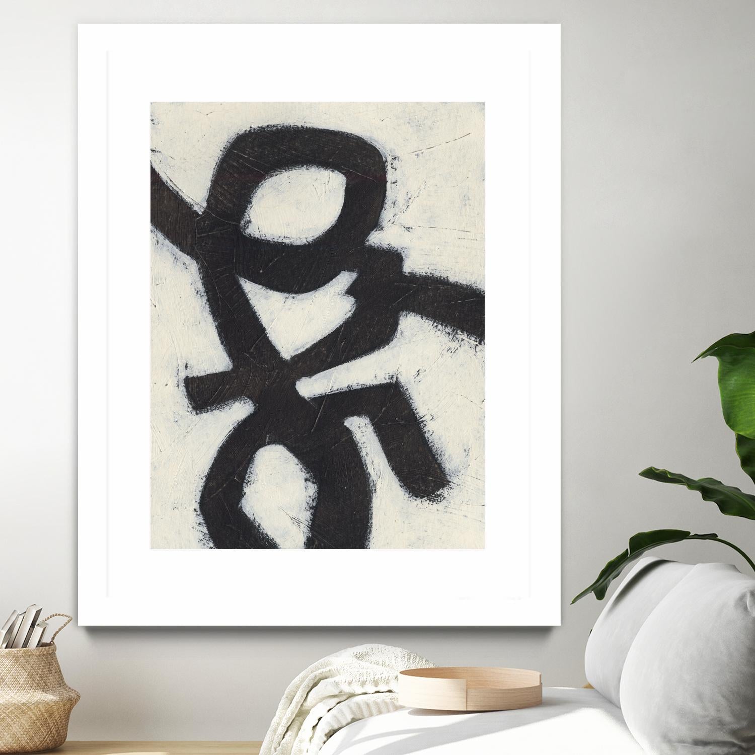 Symbiotic III by June Erica Vess on GIANT ART - black abstract