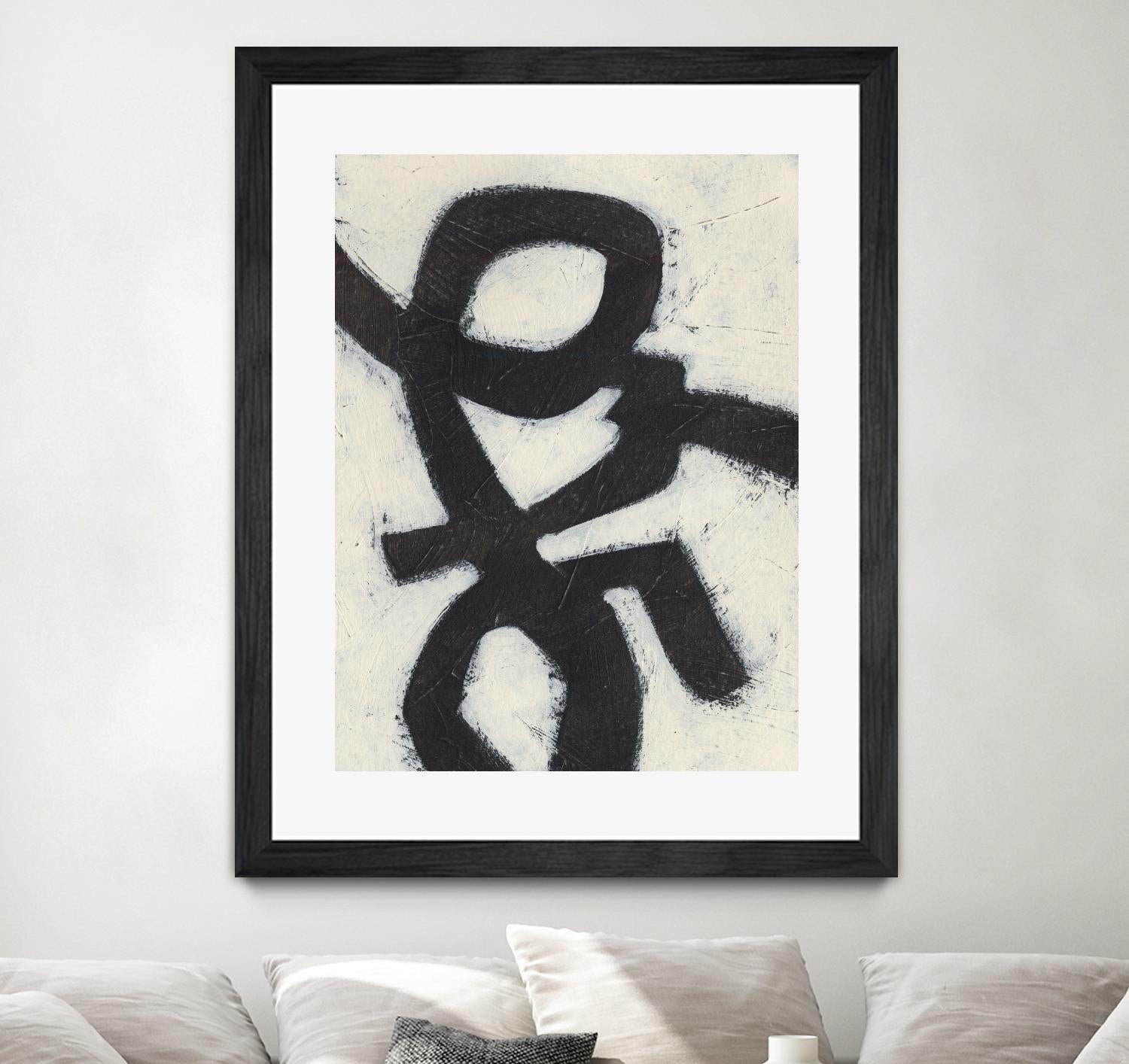 Symbiotic III by June Erica Vess on GIANT ART - black abstract