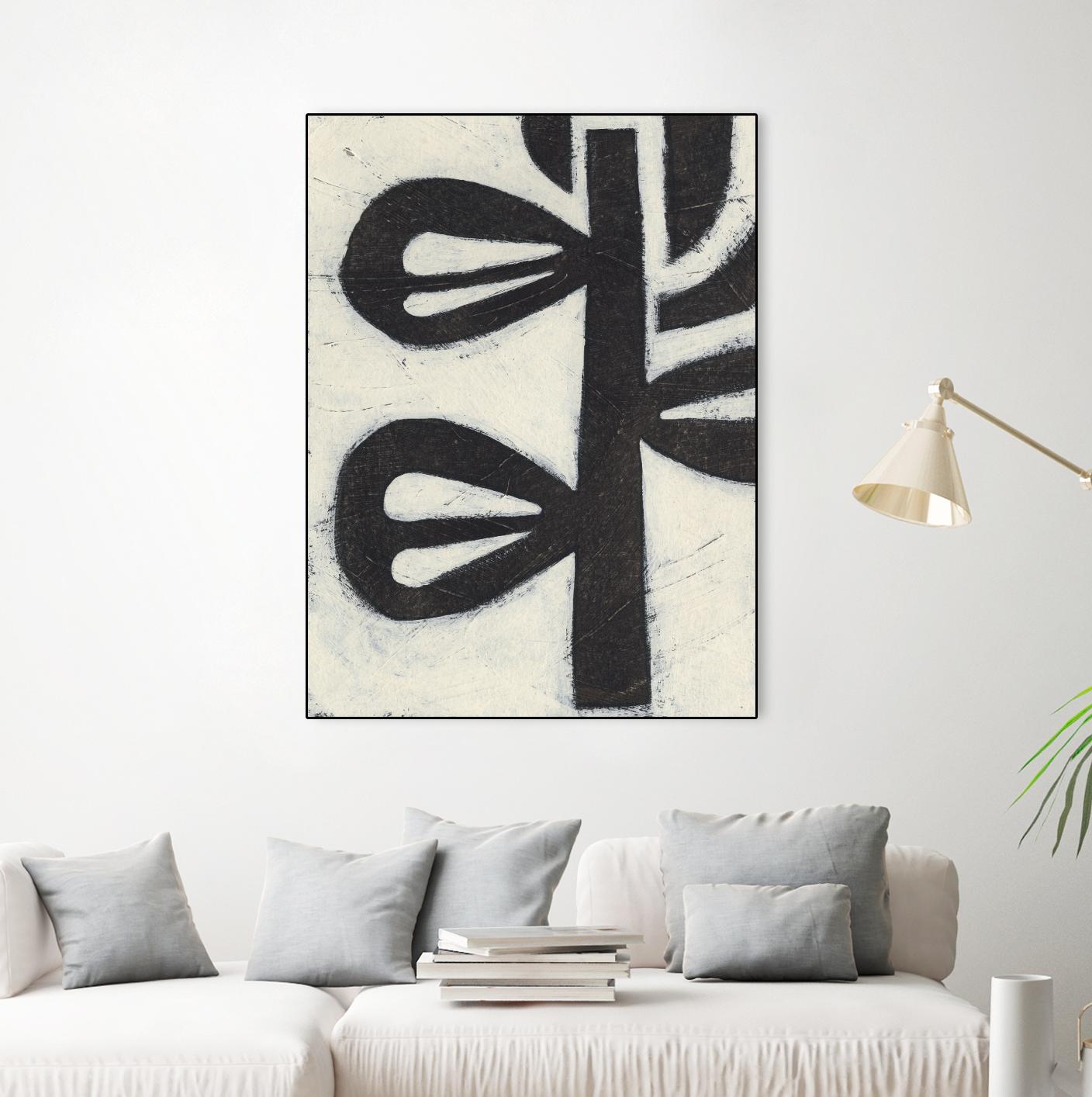 Symbiotic V by June Erica Vess on GIANT ART - black abstract