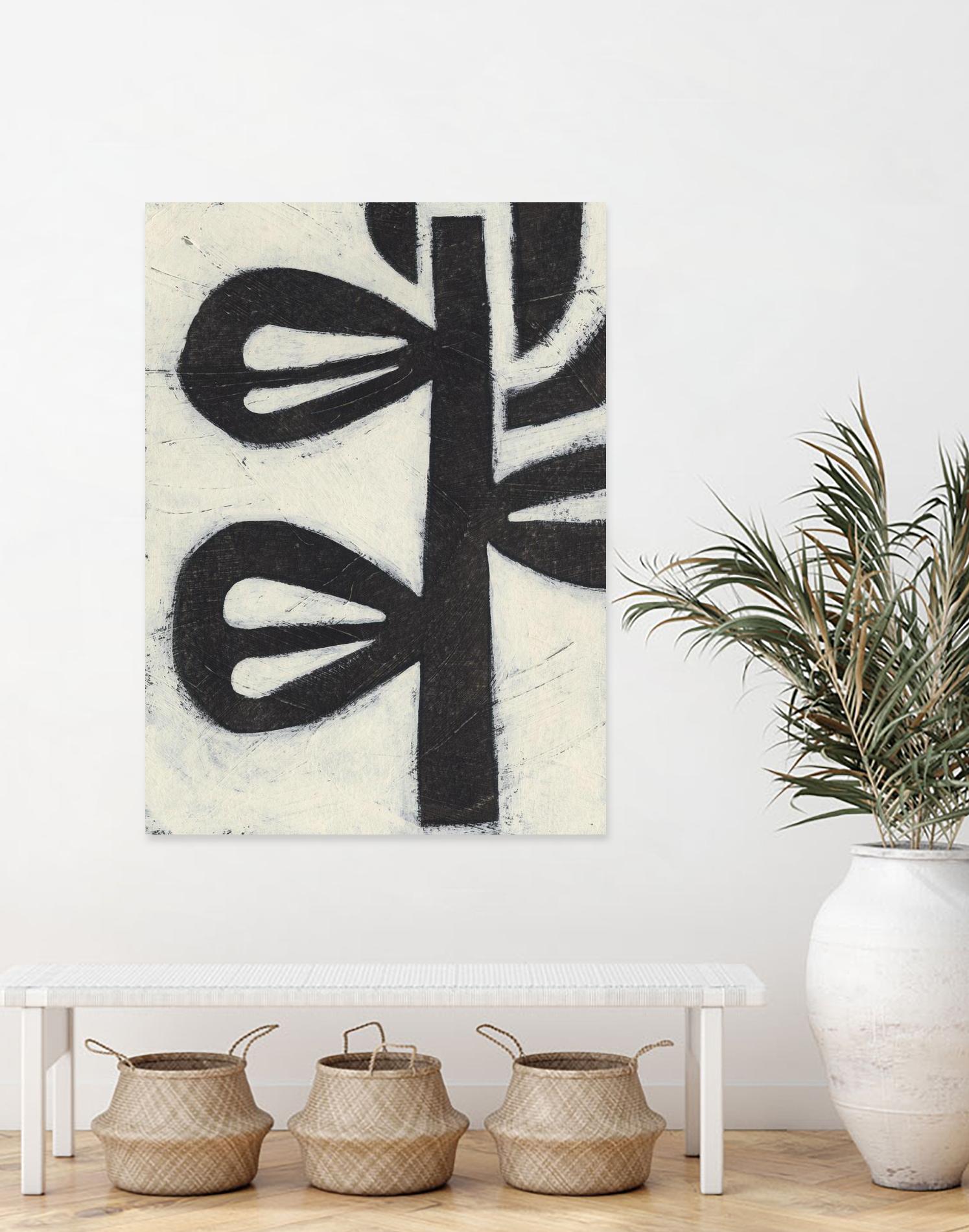 Symbiotic V by June Erica Vess on GIANT ART - black abstract