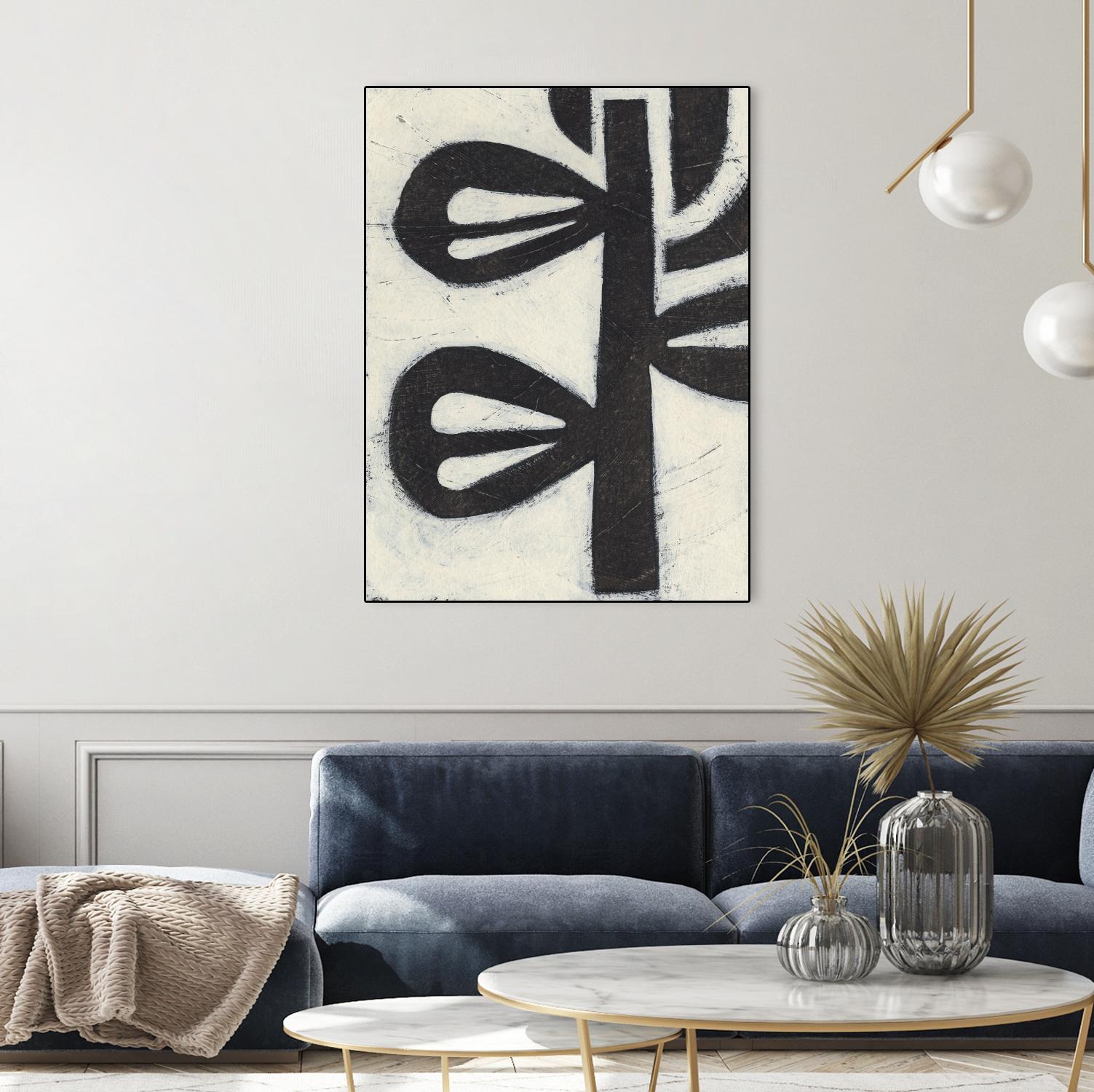 Symbiotic V by June Erica Vess on GIANT ART - black abstract