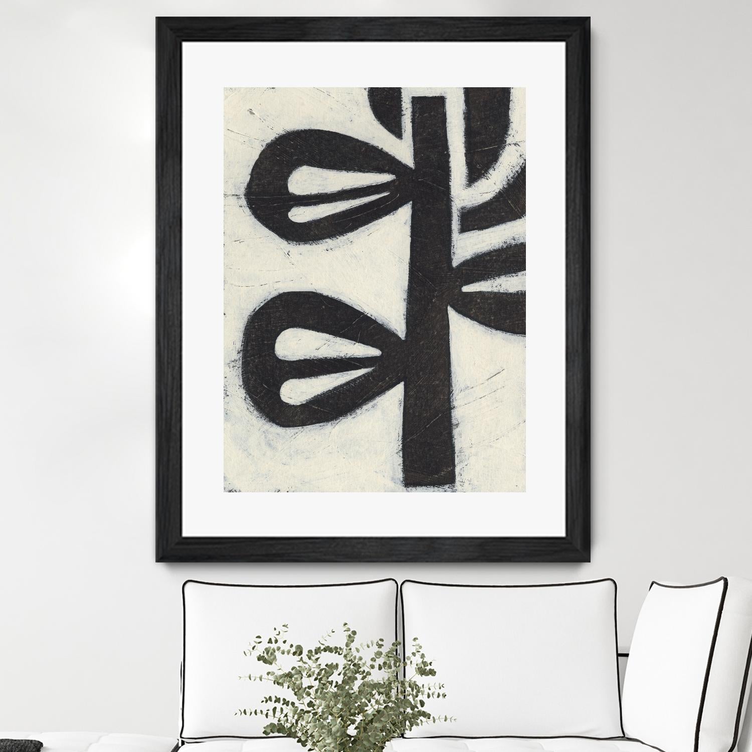 Symbiotic V by June Erica Vess on GIANT ART - black abstract