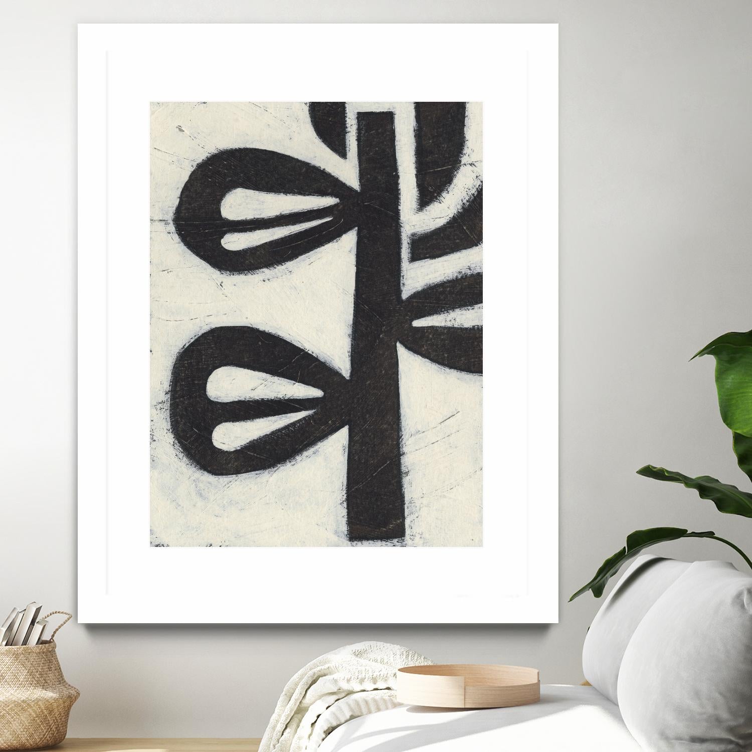 Symbiotic V by June Erica Vess on GIANT ART - black abstract