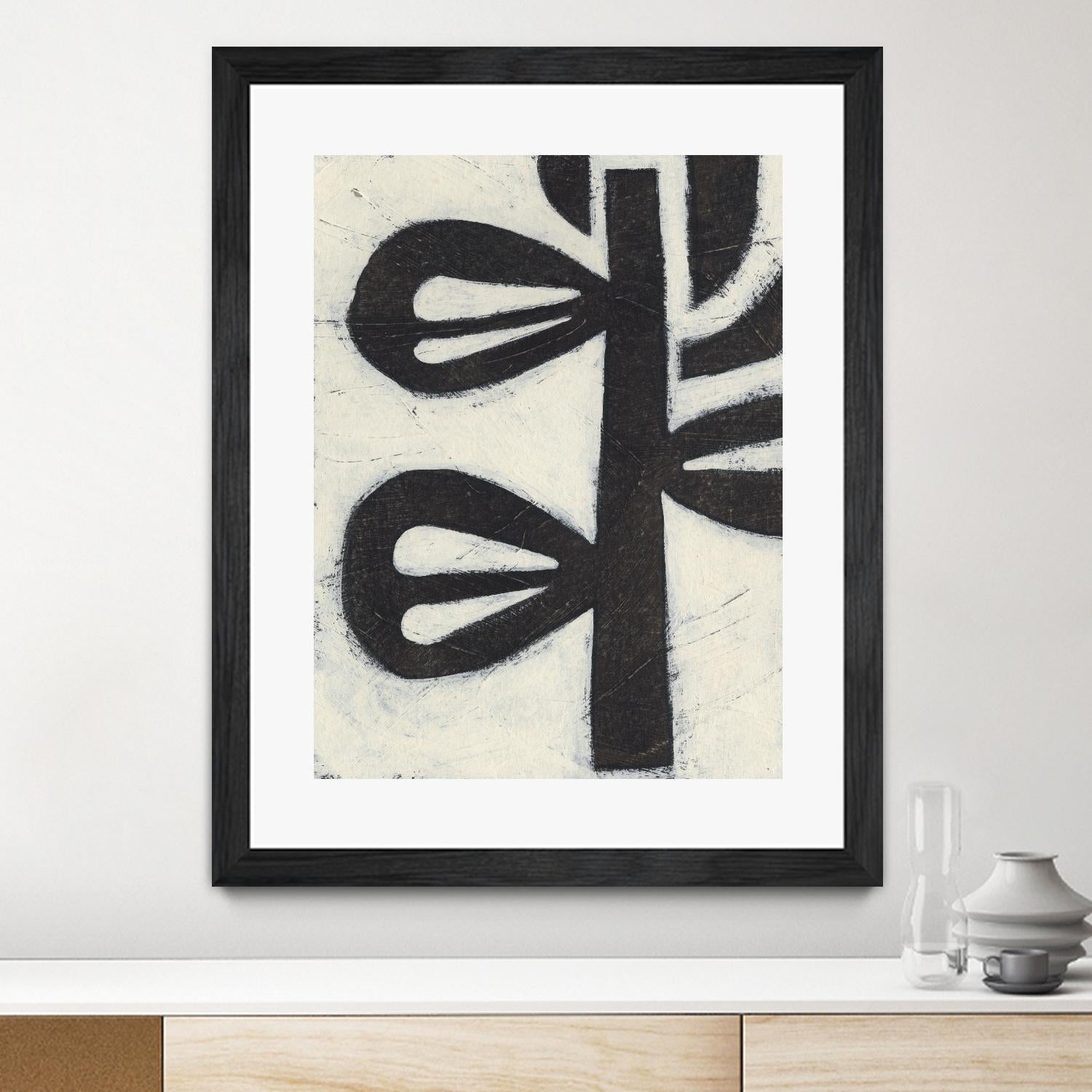 Symbiotic V by June Erica Vess on GIANT ART - black abstract