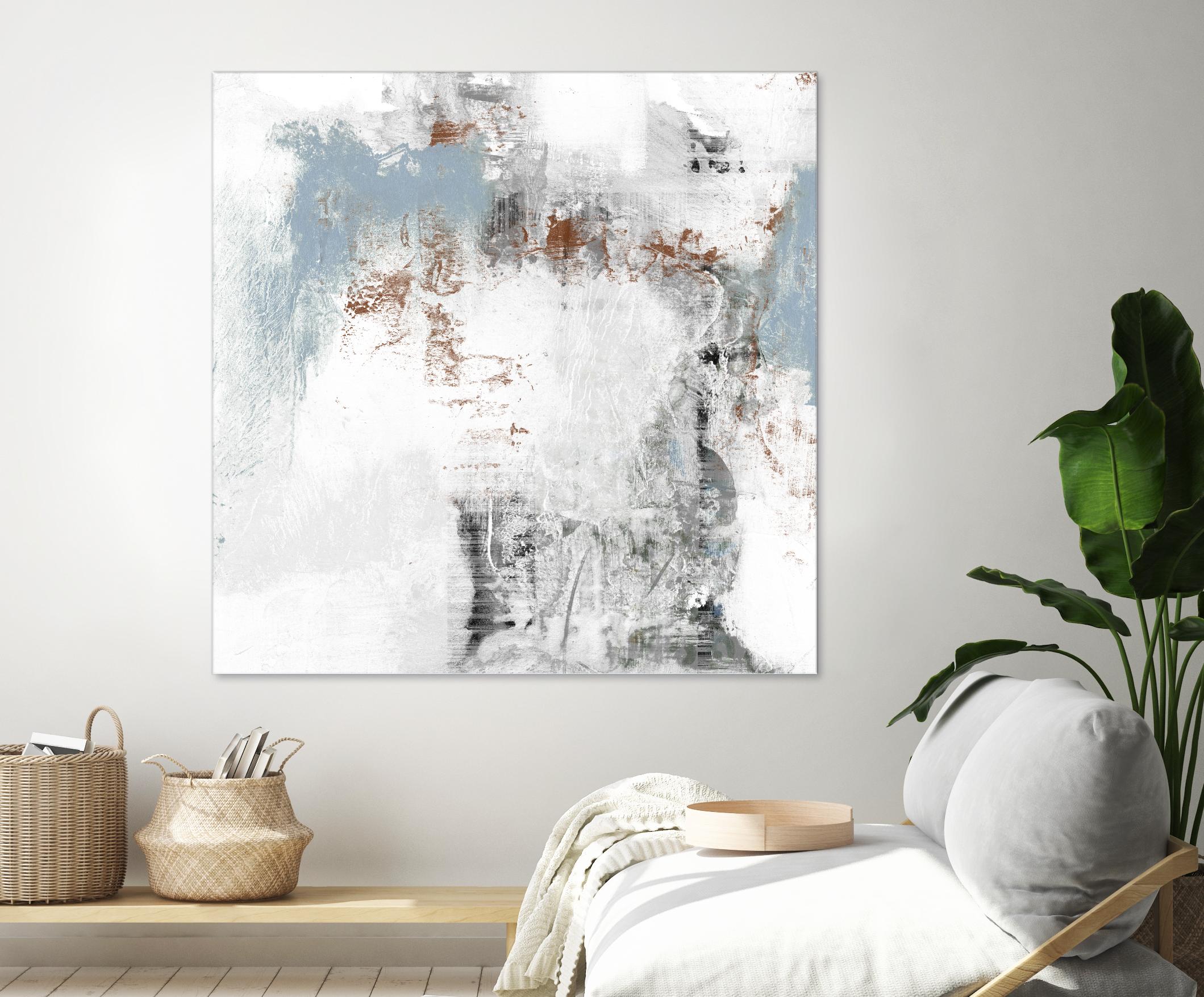 White Wash I by Jennifer Goldberger on GIANT ART - abstract