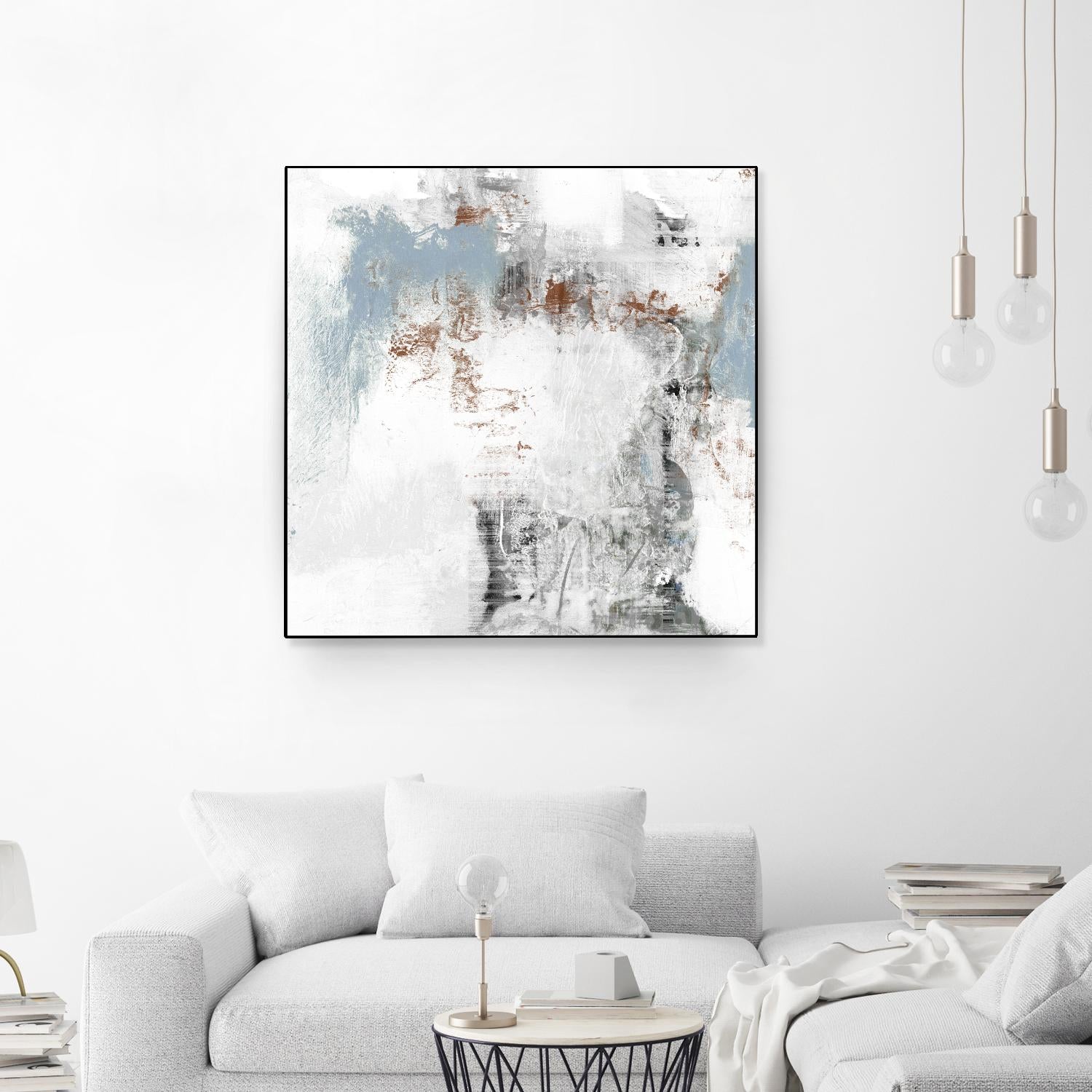 White Wash I by Jennifer Goldberger on GIANT ART - abstract