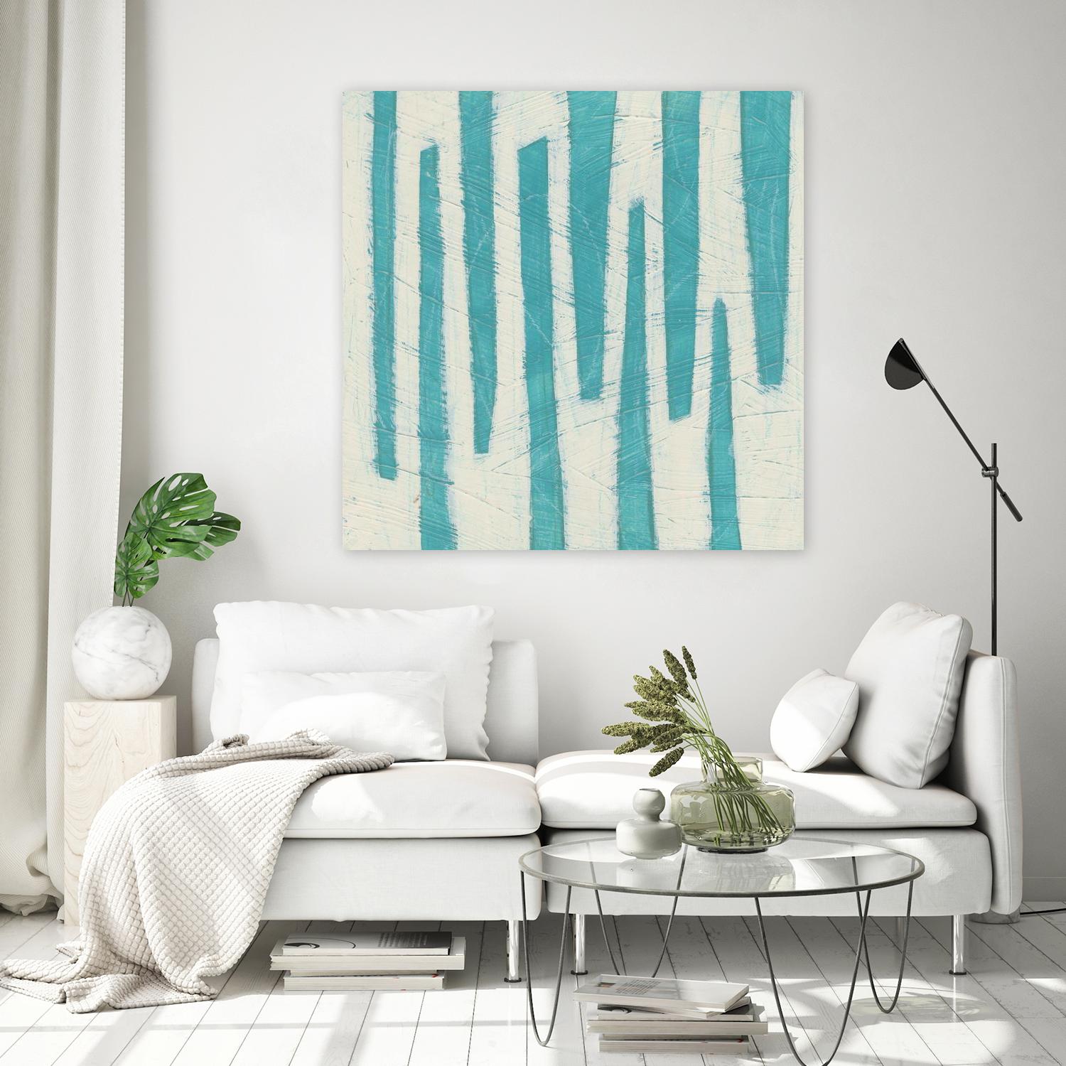 Spectrum Hieroglyph VII by June Erica Vess on GIANT ART - blue abstract