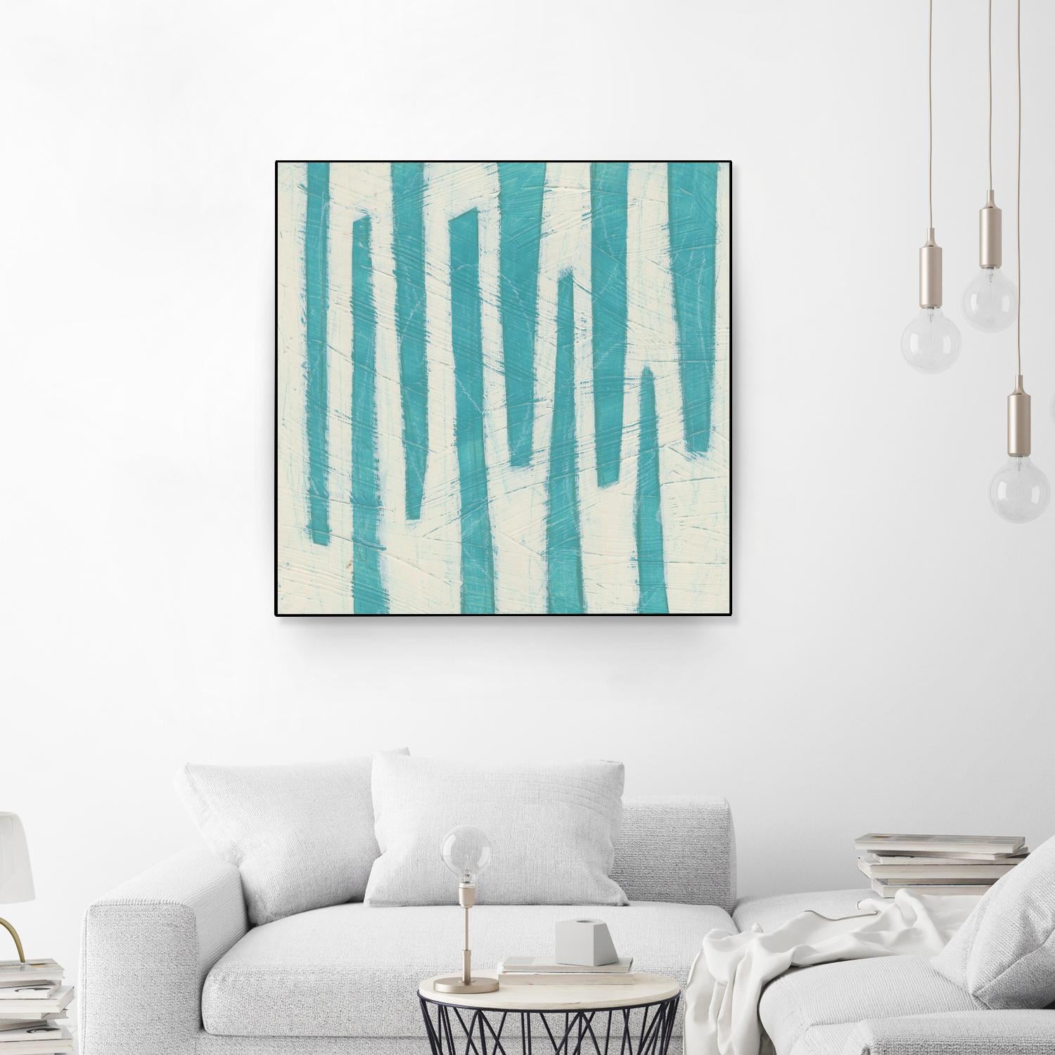 Spectrum Hieroglyph VII by June Erica Vess on GIANT ART - blue abstract