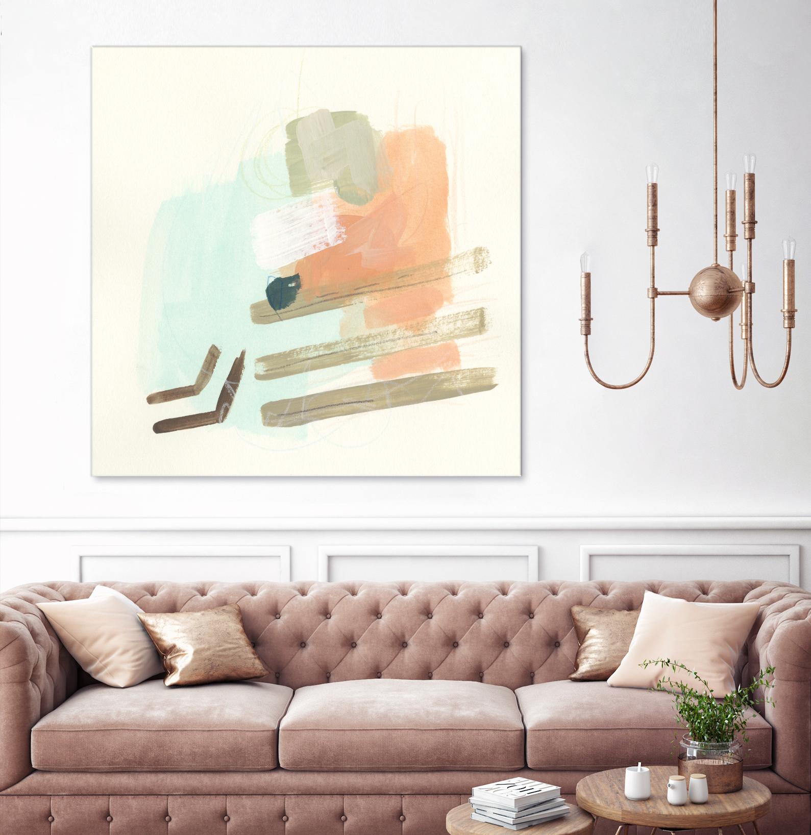 Key Note Shuffle I by June Erica Vess on GIANT ART - abstract